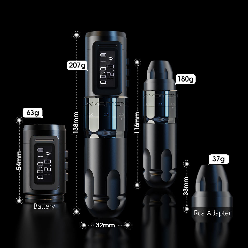 Ambition Mars-U Wireless Tattoo Pen Machine