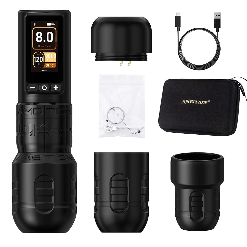 Ambition Soldier 270 Wireless Tattoo Pen Machine