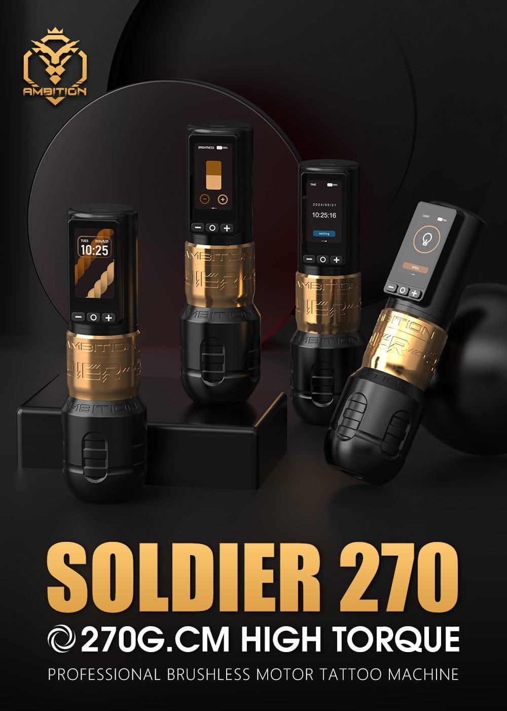 Professional Tattoo Machine & Needle | Affordable Supplies | Ambition