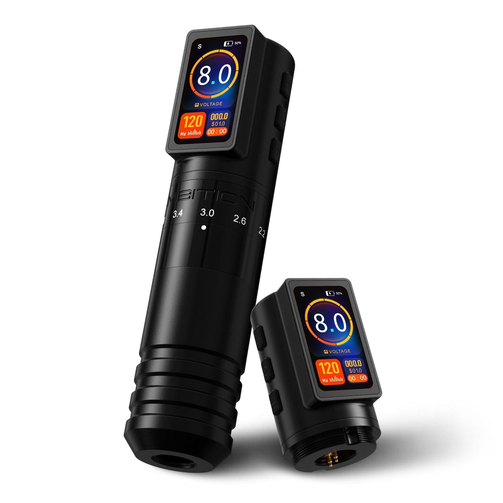 Ambition Paco Wireless Tattoo Pen Machine Adjustable Stroke 2.2-4.2mm