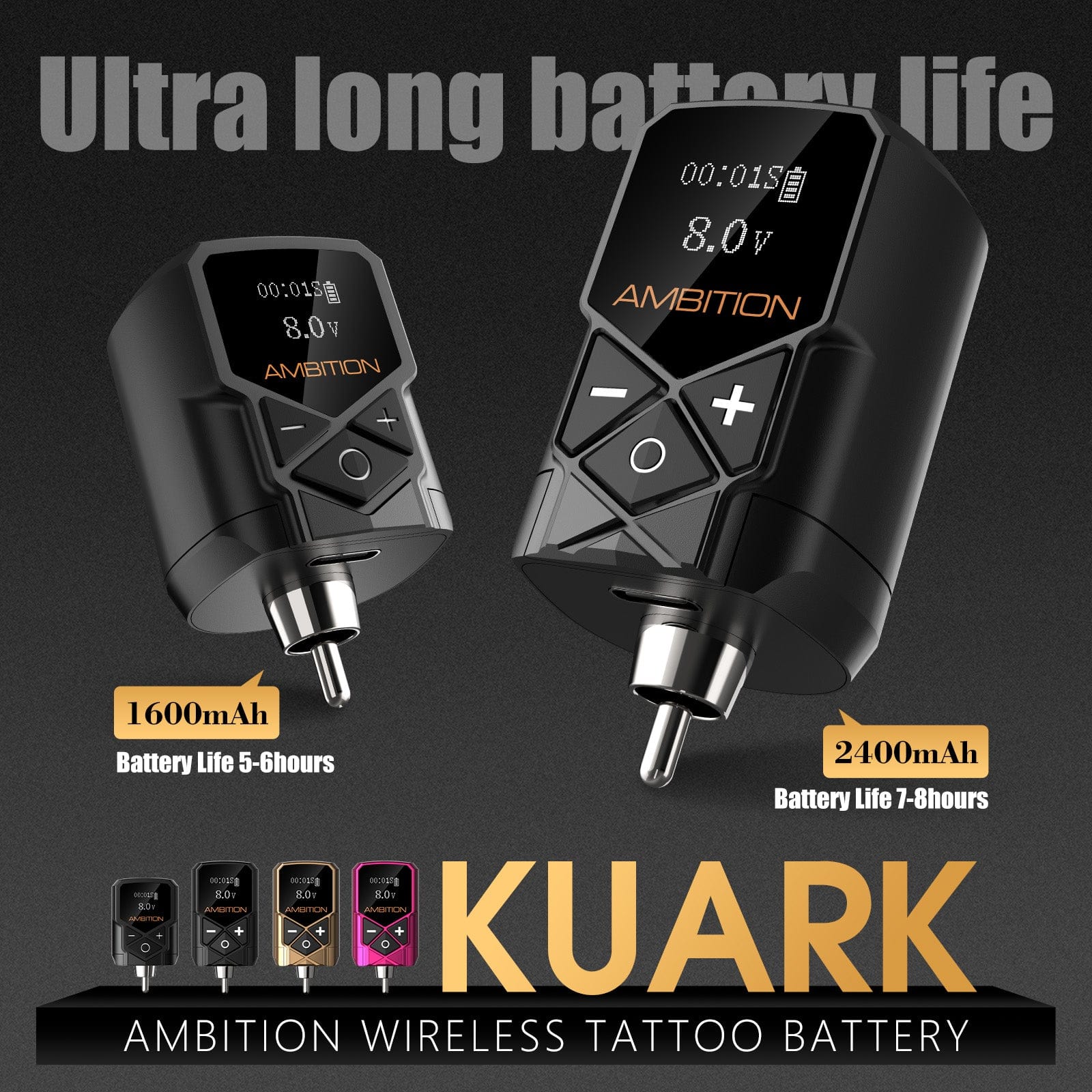 Tattoo Kit | Ambition Torped 32mm Tattoo Machine Kit 2
