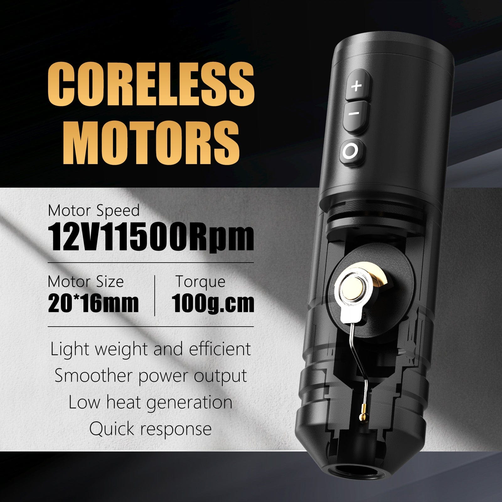 Ambition Ninja Pro Wireless Tattoo Machine Kit