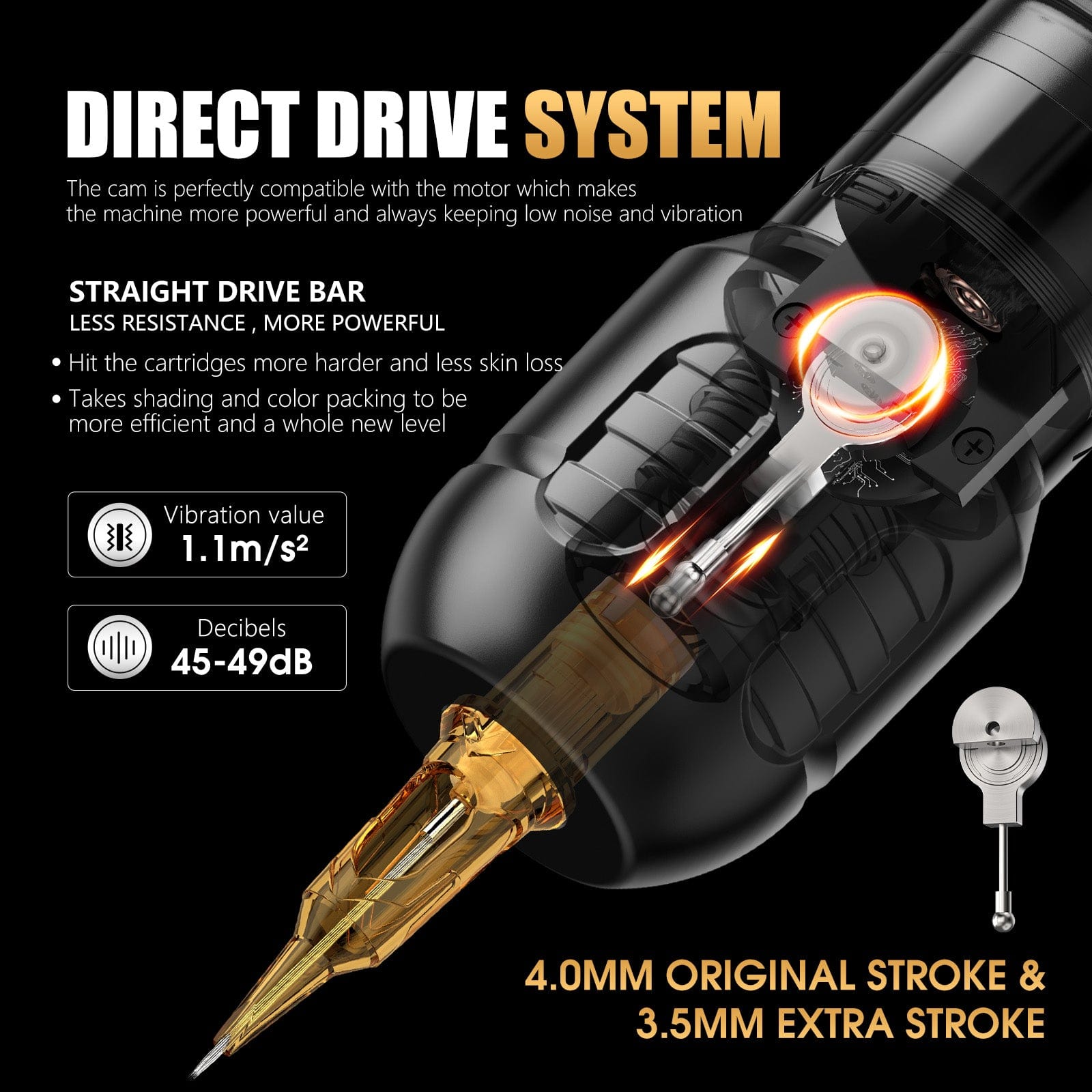 Ambition Zetton Pro Wireless Tattoo Pen Machine