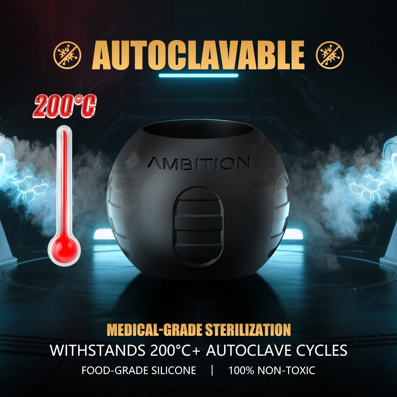 Ambition 54mm Silicone Tattoo Grip