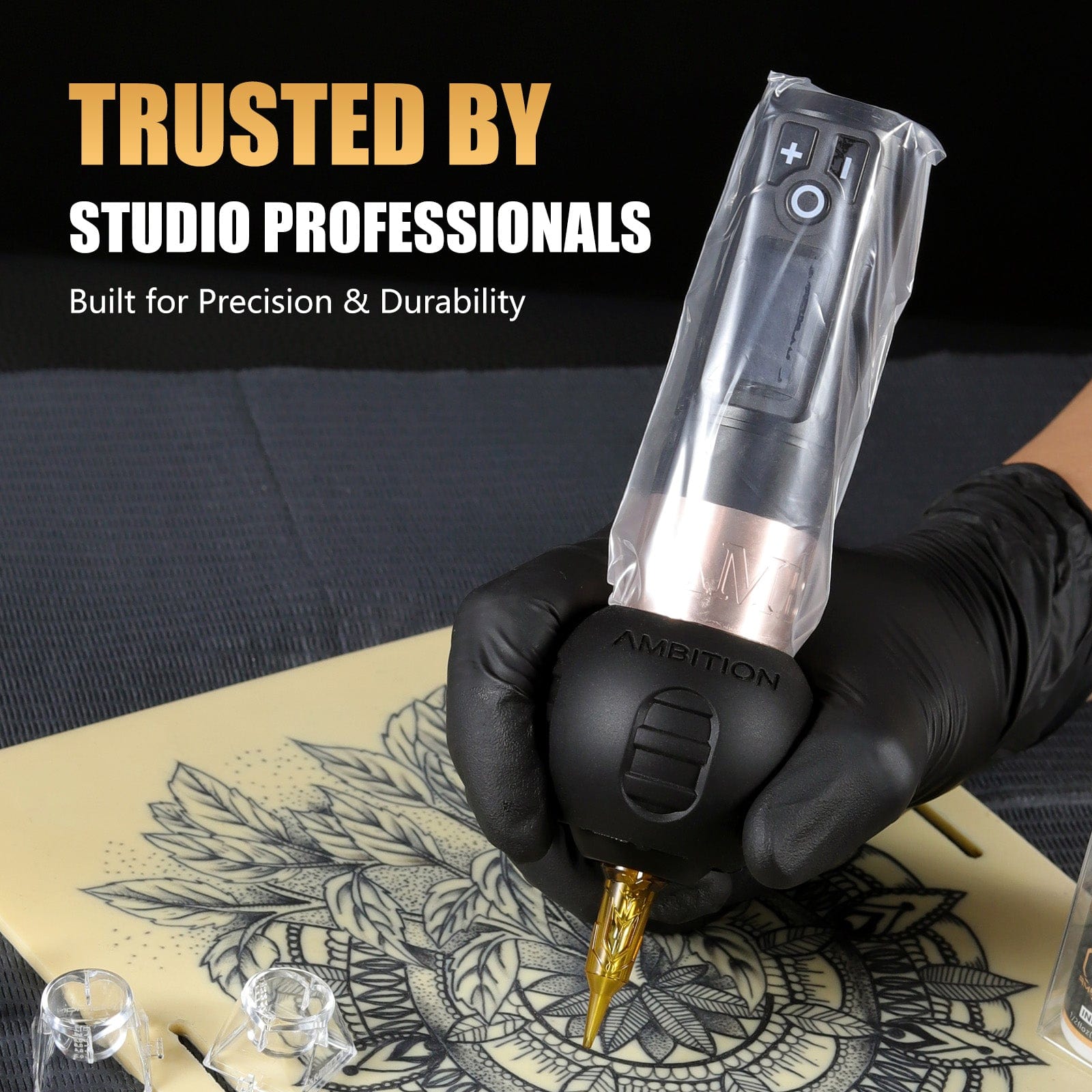 Ambition 54mm Silicone Tattoo Grip