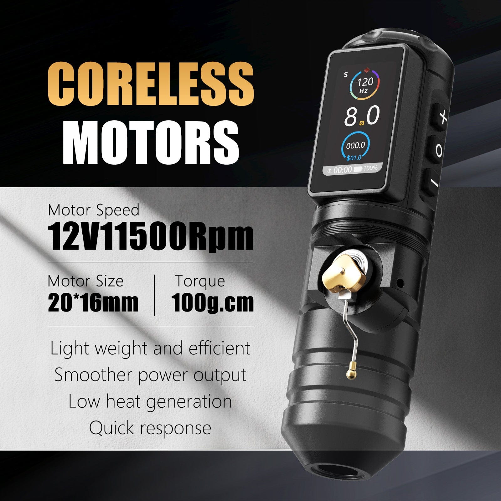 Ambition Ninja Pro Wireless Tattoo Pen Machine