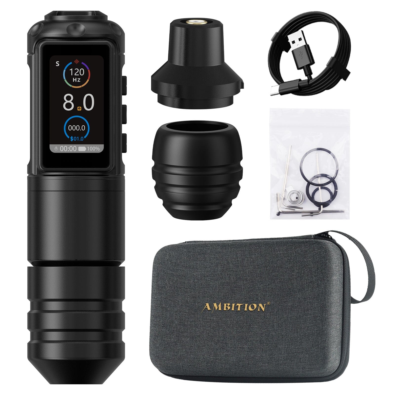 Ambition Ninja Pro Wireless Tattoo Pen Machine