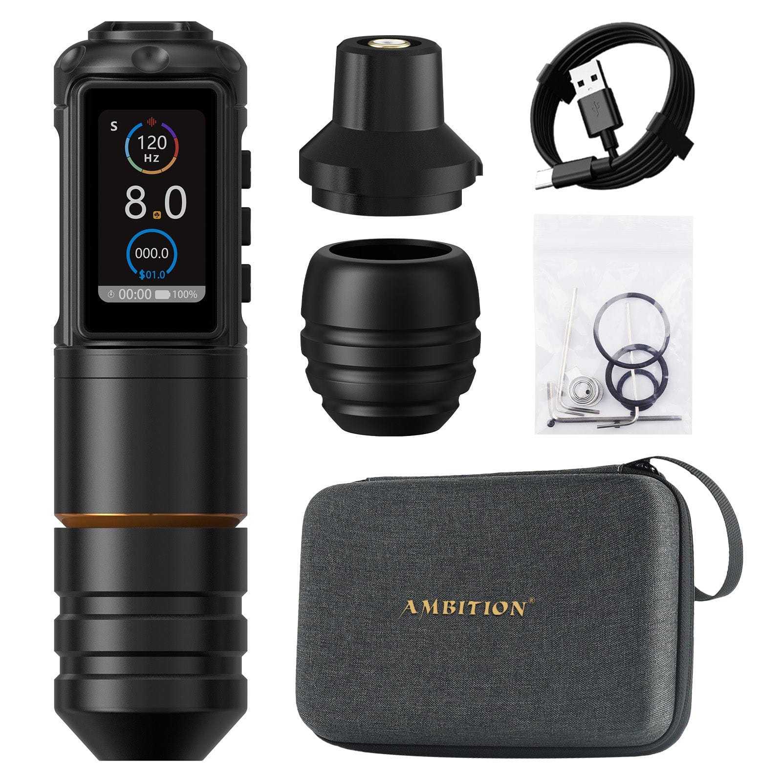 Ambition Ninja Pro Wireless Tattoo Pen Machine