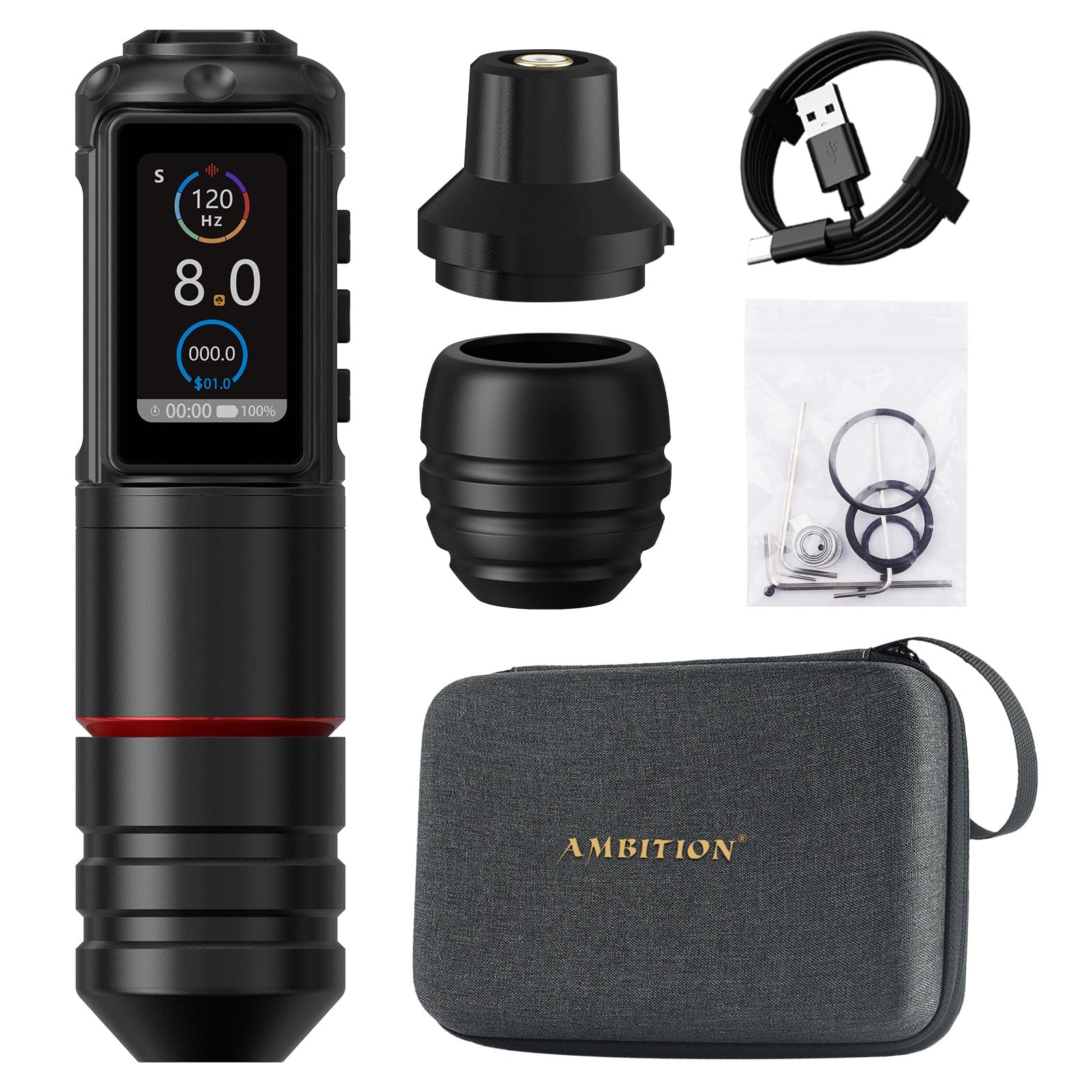 Ambition Ninja Pro Wireless Tattoo Pen Machine