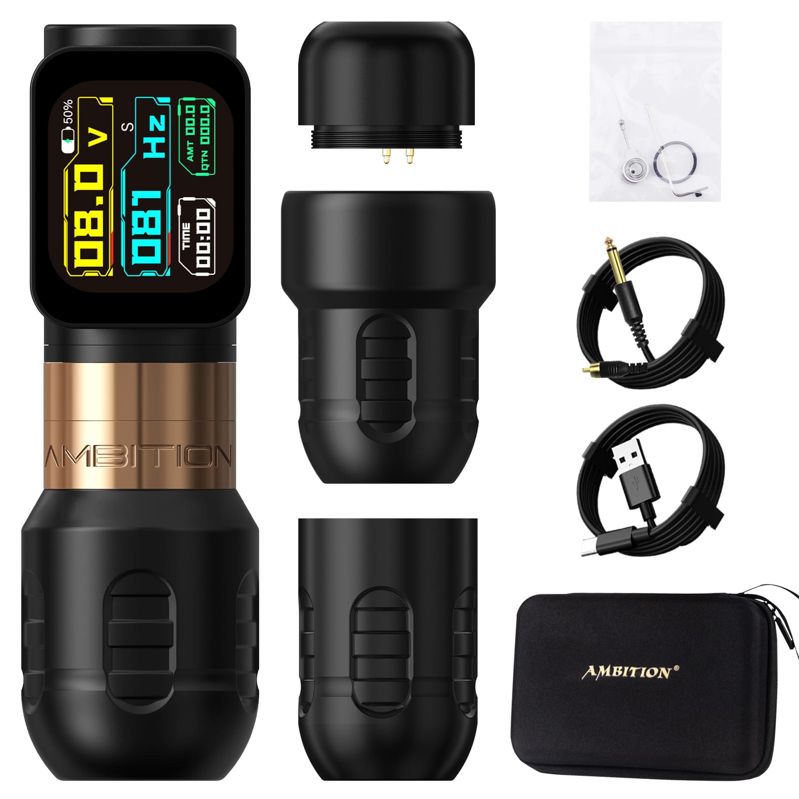Ambition Zetton Series Wireless Tattoo Machine