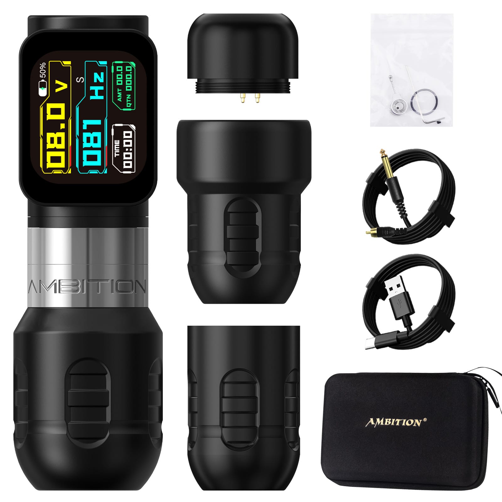 Ambition Zetton Series Wireless Tattoo Machine