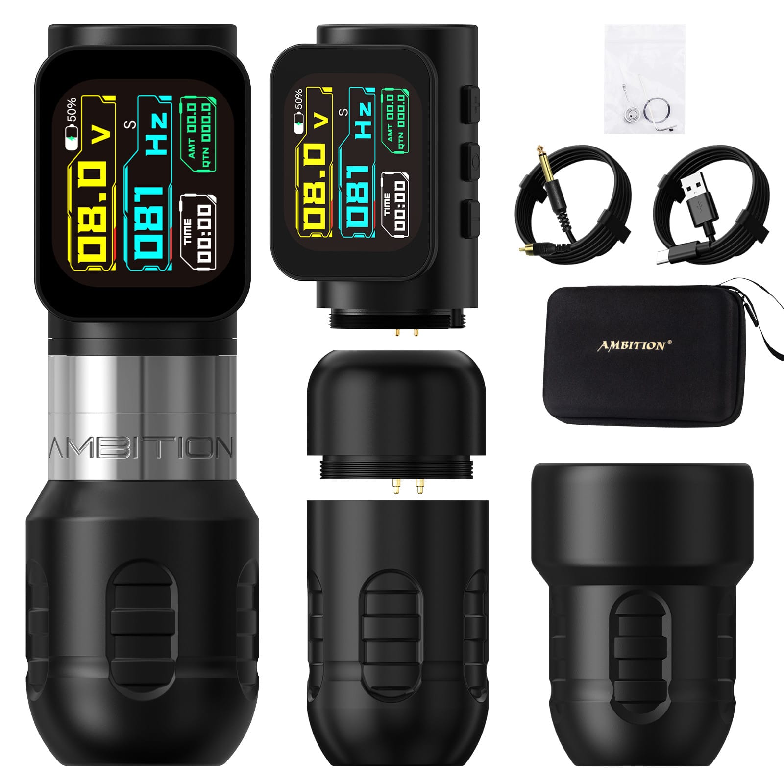 Ambition Zetton Series Wireless Tattoo Machine