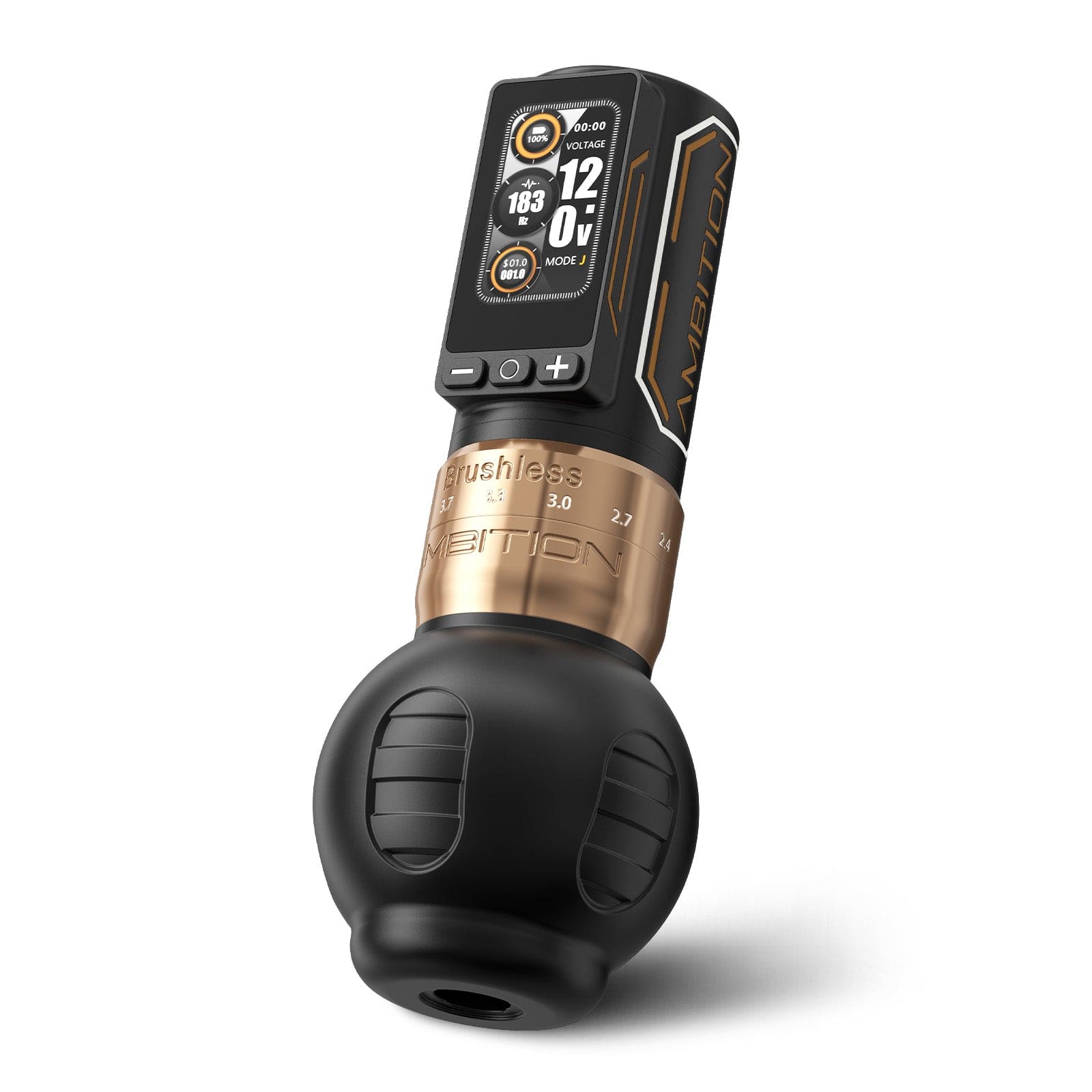 Ambition Ninja Max 280 Wireless Tattoo Pen Machine with 7 Strokes Length 2.4mm-4.5mm