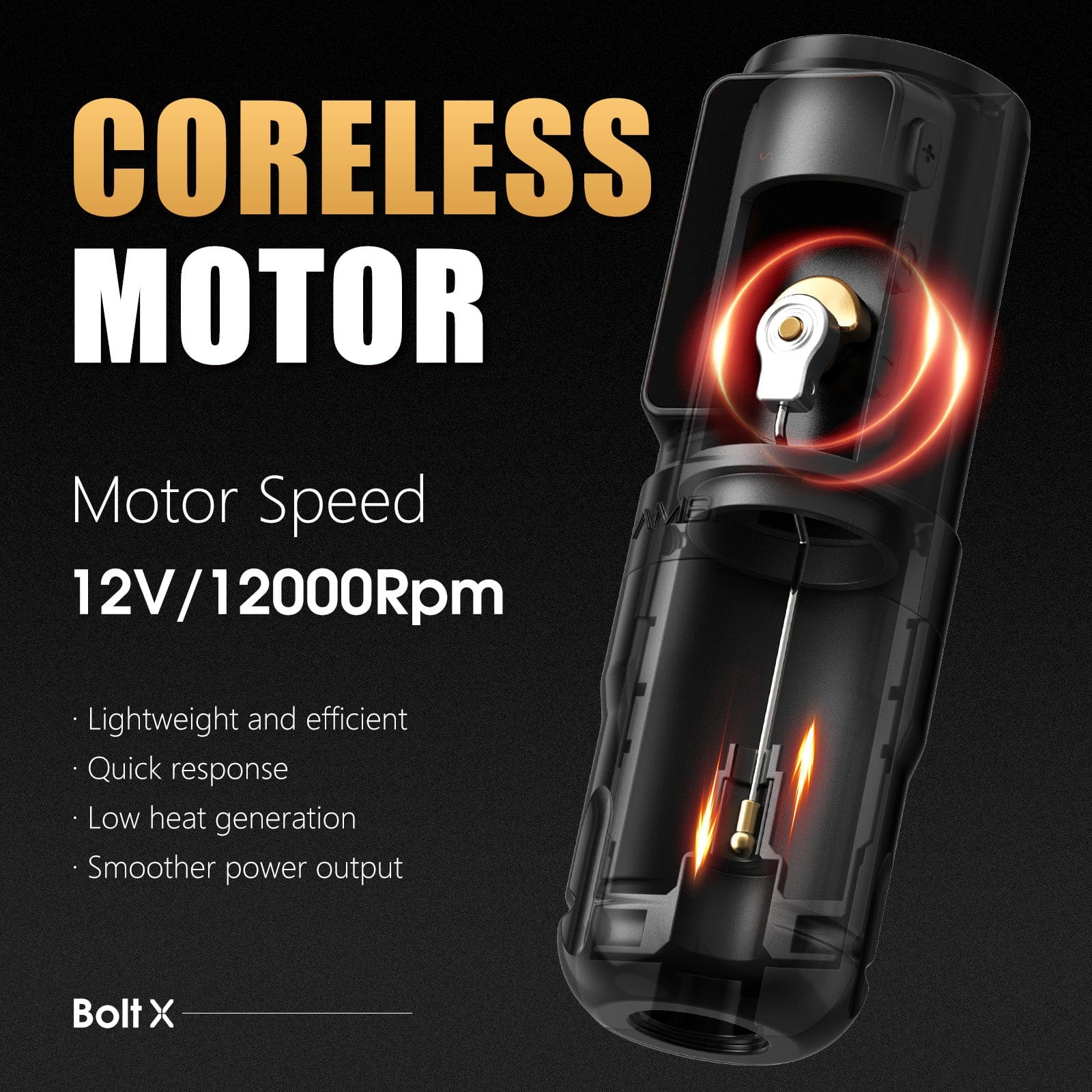 Ambition Bolt-X Wireless Tattoo Pen Machine