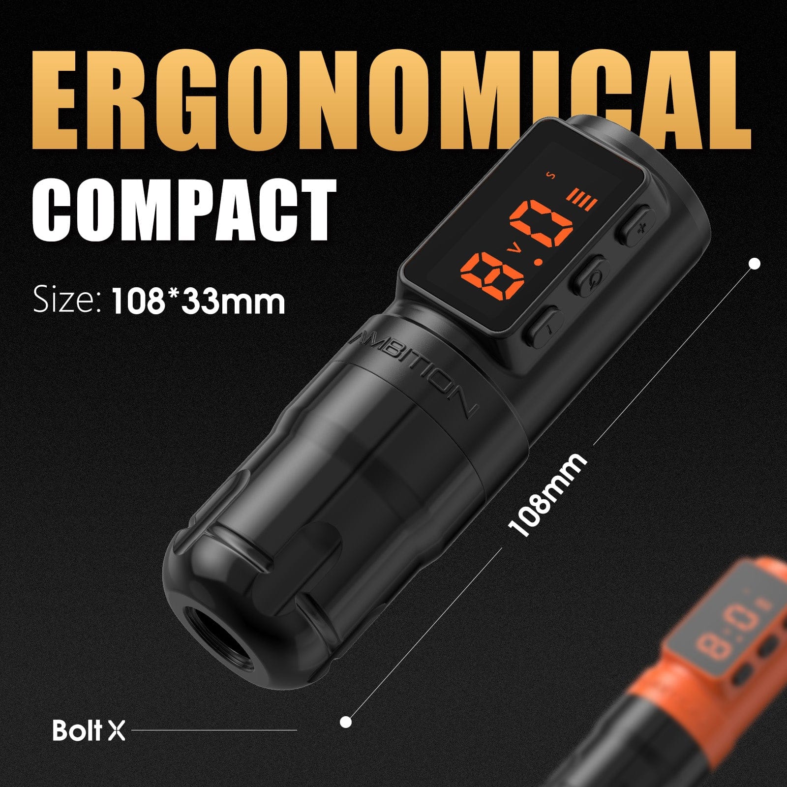 Ambition Bolt-X Wireless Tattoo Pen Machine