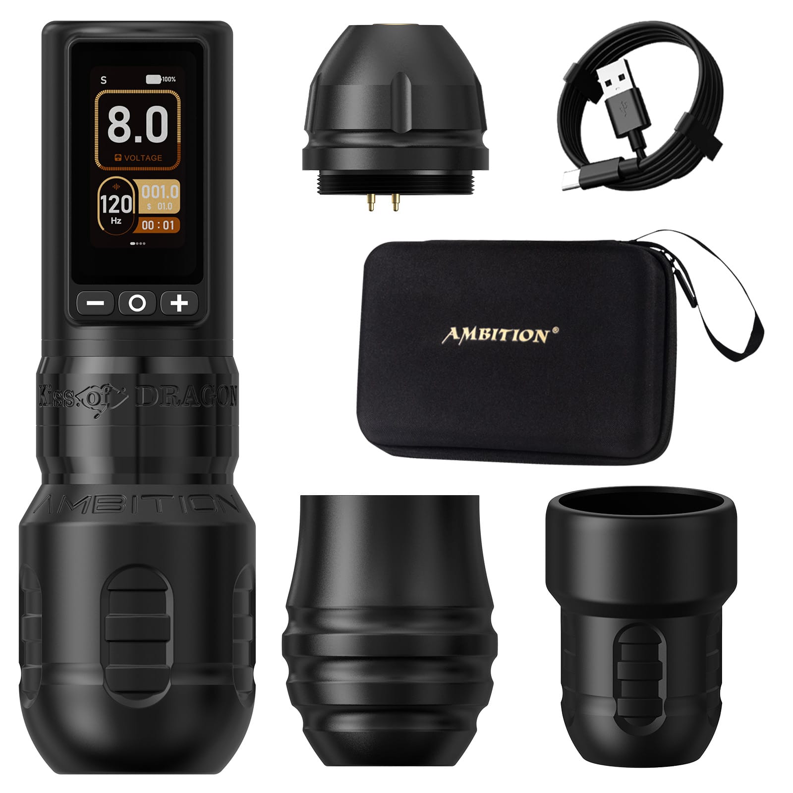 Ambition Zetton Series Wireless Tattoo Machine