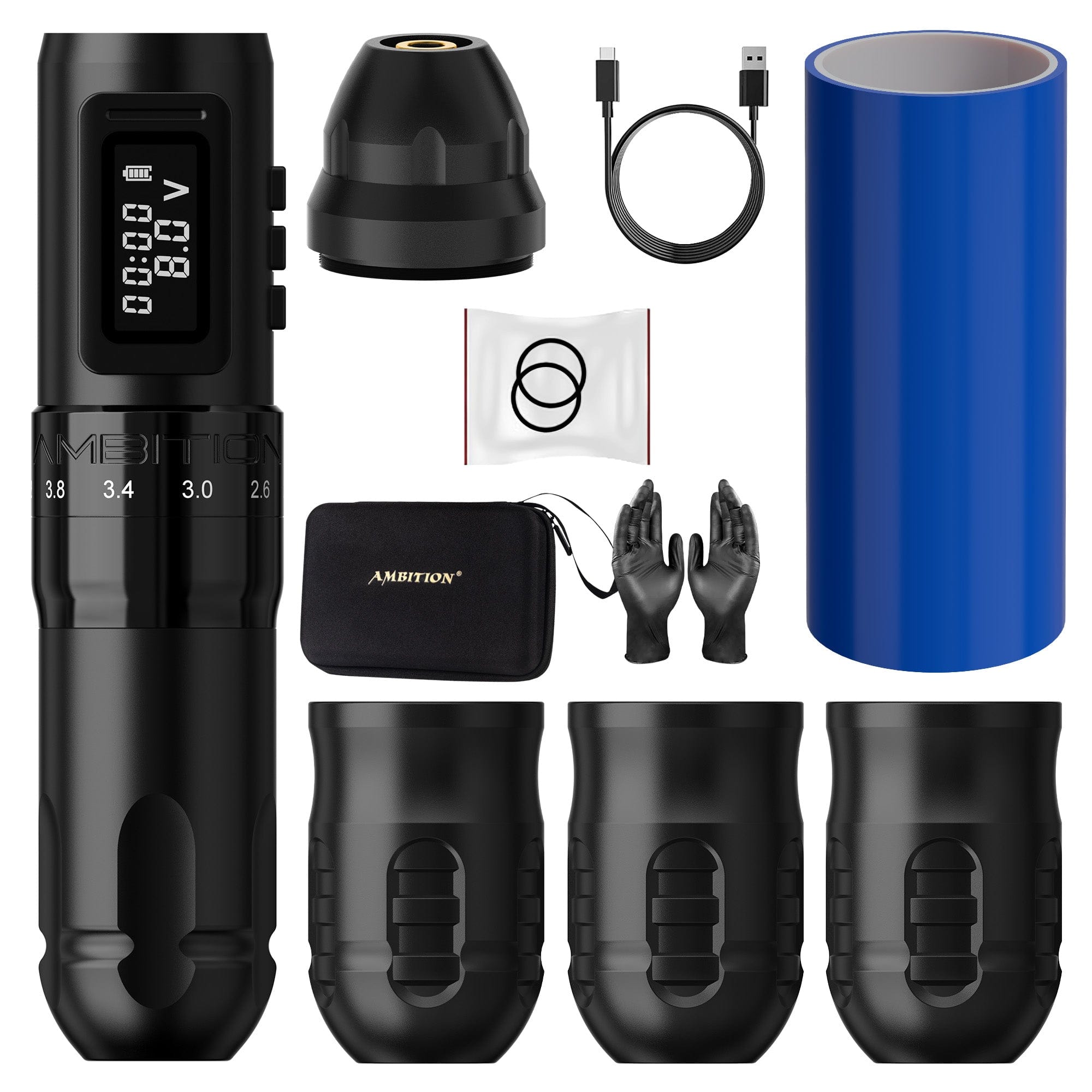 Ambition Mars-U Wireless Tattoo Pen Machine