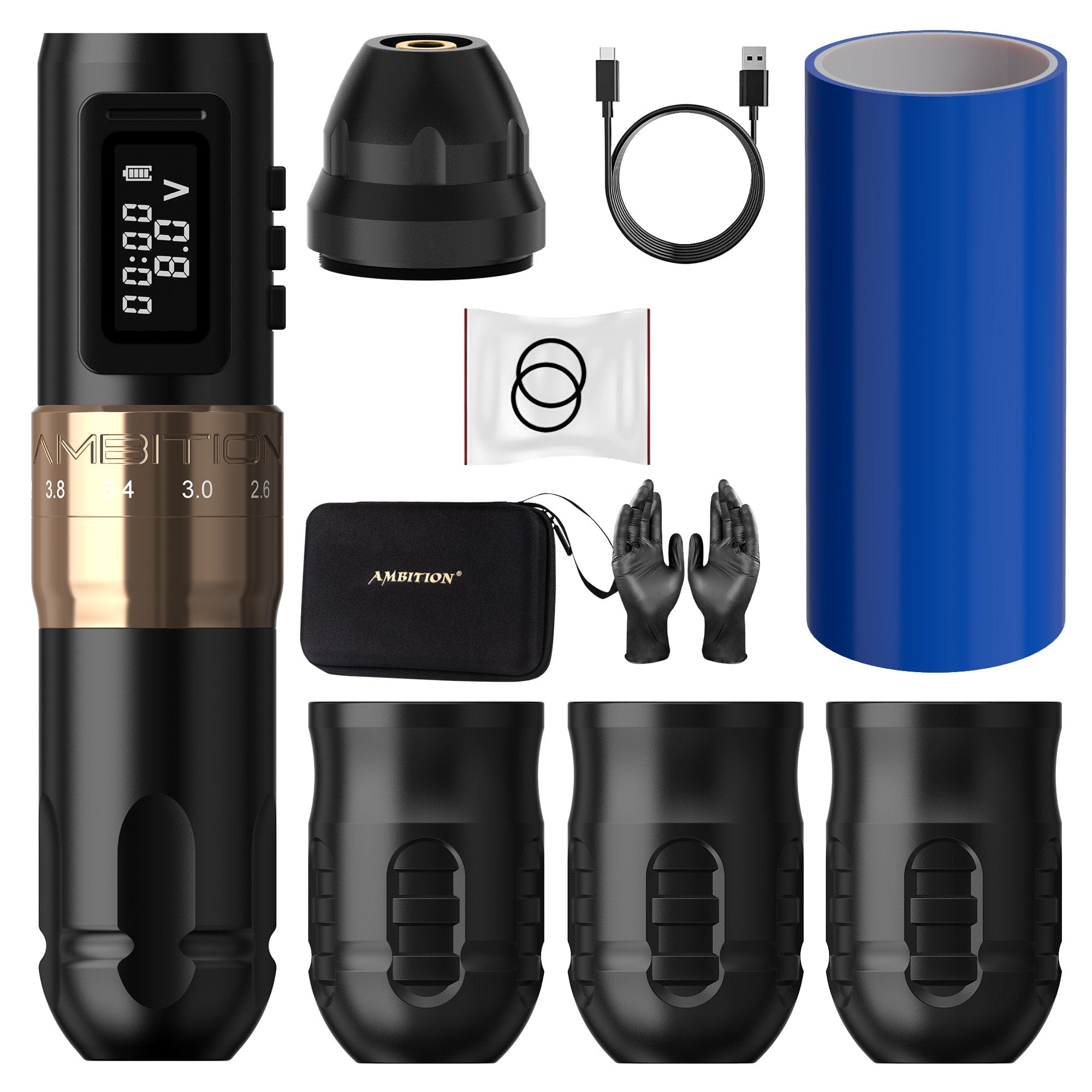 Ambition Mars-U Wireless Tattoo Pen Machine