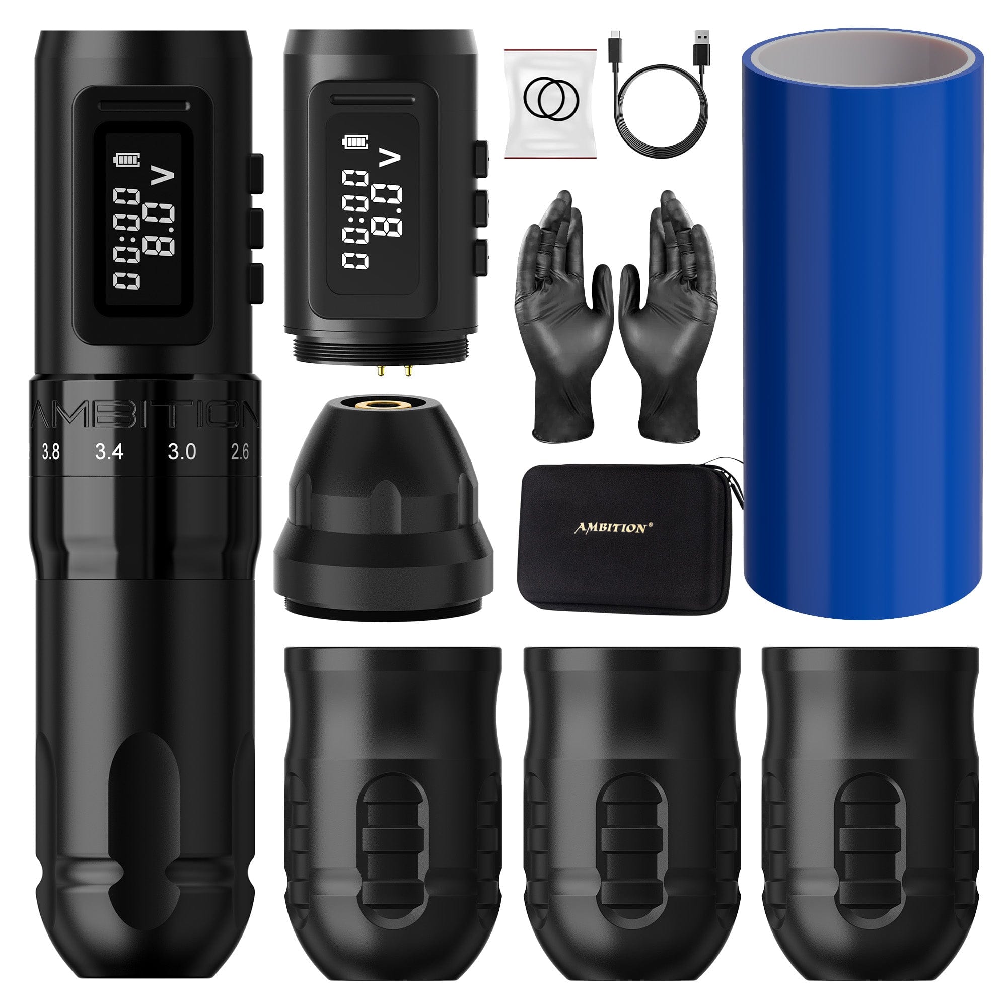 Ambition Mars-U Wireless Tattoo Pen Machine