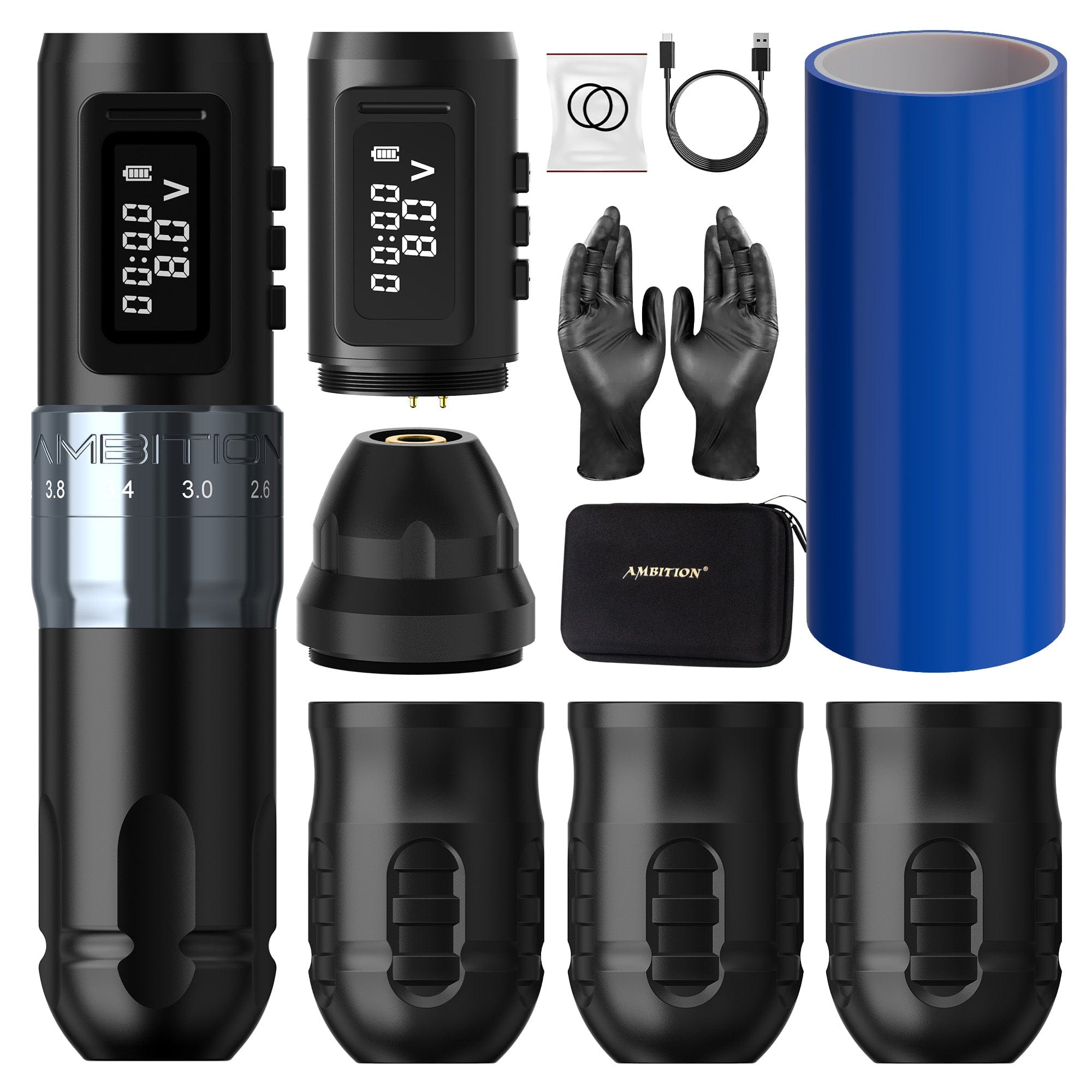 Ambition Mars-U Wireless Tattoo Pen Machine