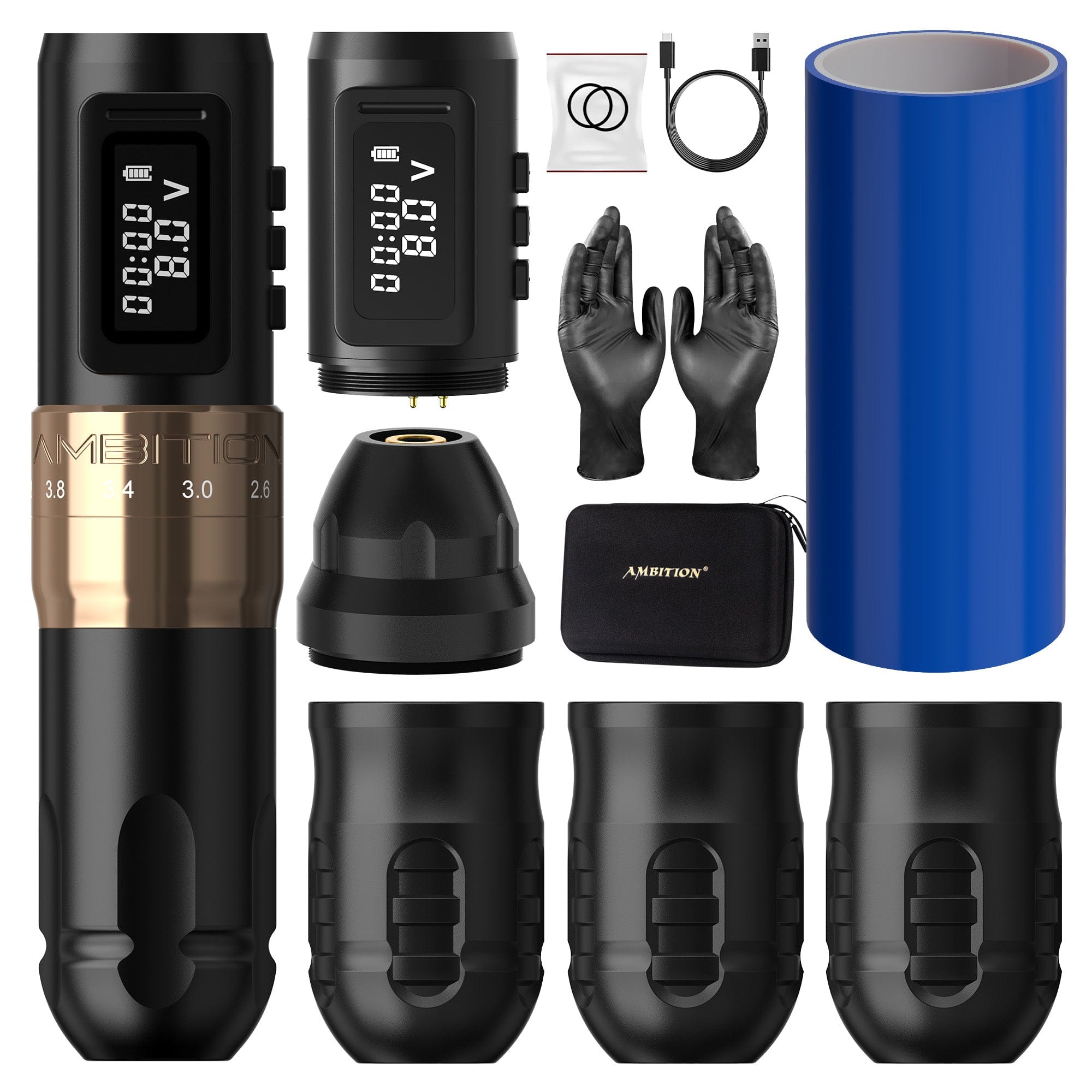 Ambition Mars-U Wireless Tattoo Pen Machine