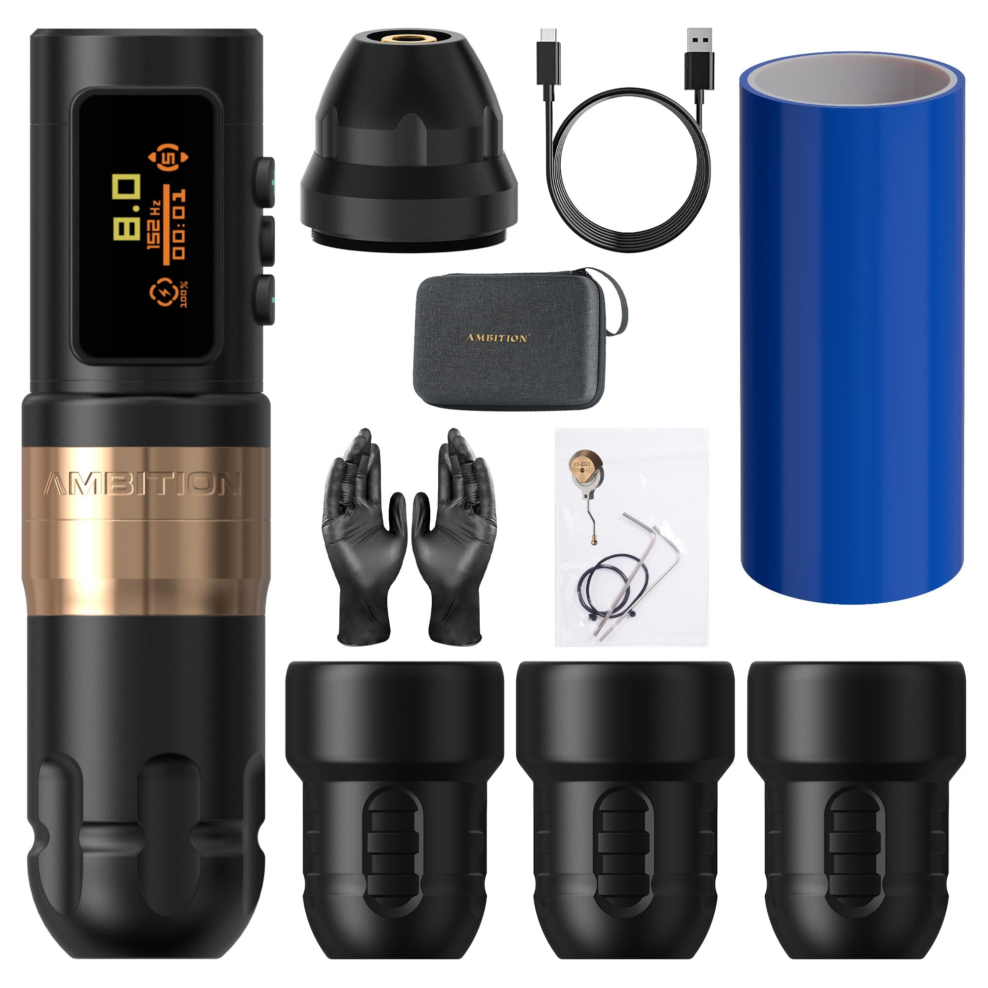 Machine à tatouer sans fil Ambition Shura-X 