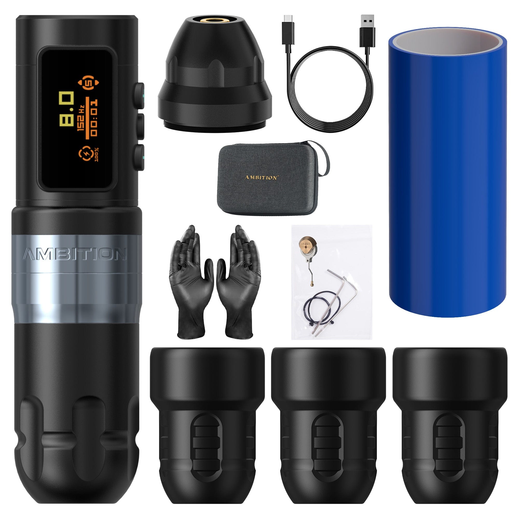 Machine à tatouer sans fil Ambition Shura-X 