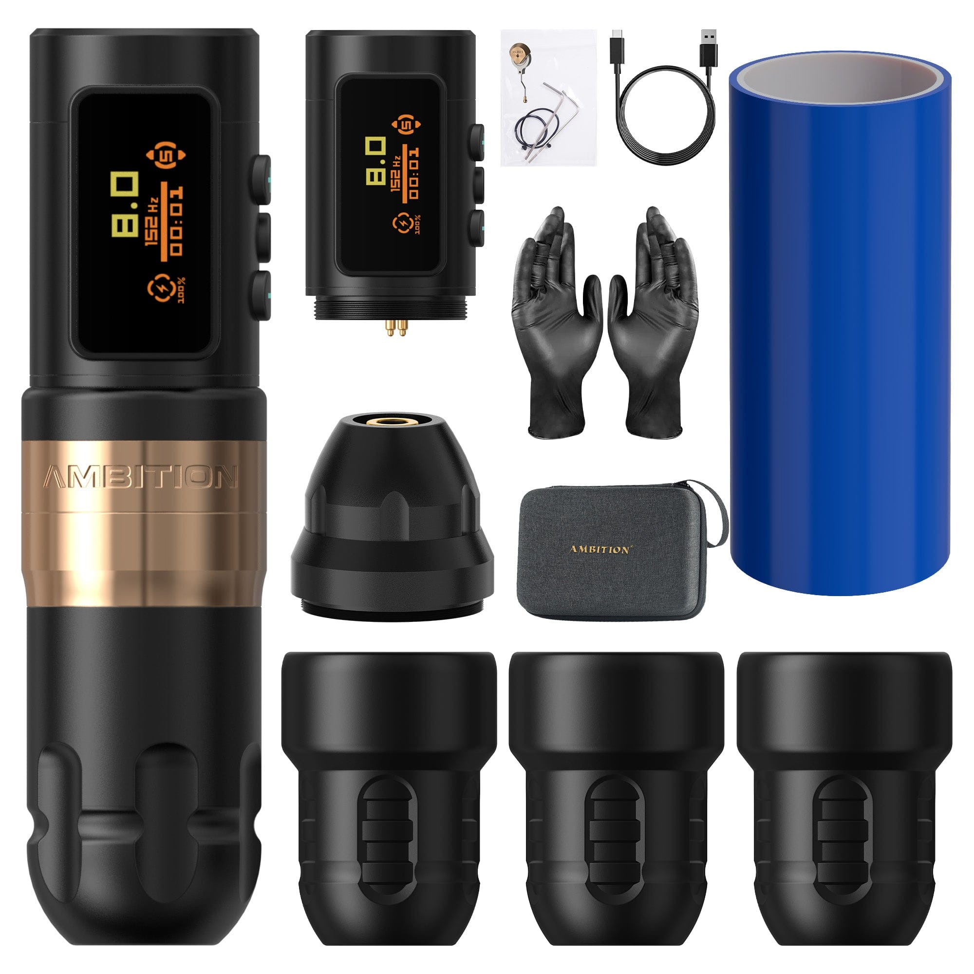 Machine à tatouer sans fil Ambition Shura-X 