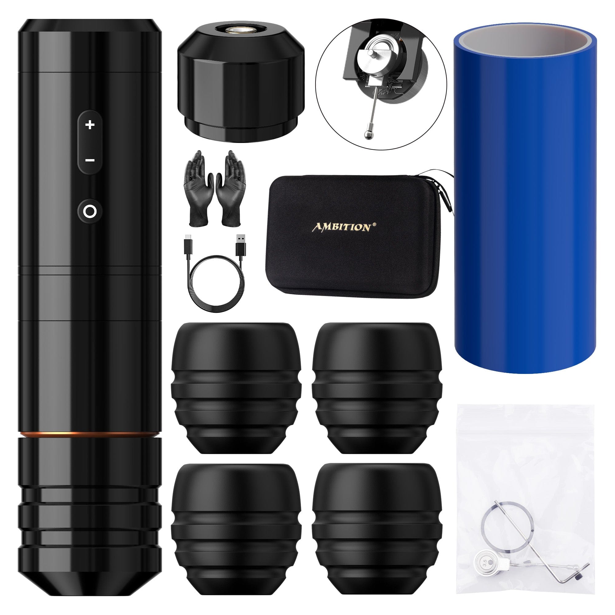 Ambition Ninja Plus Wireless Tattoo Pen Machine