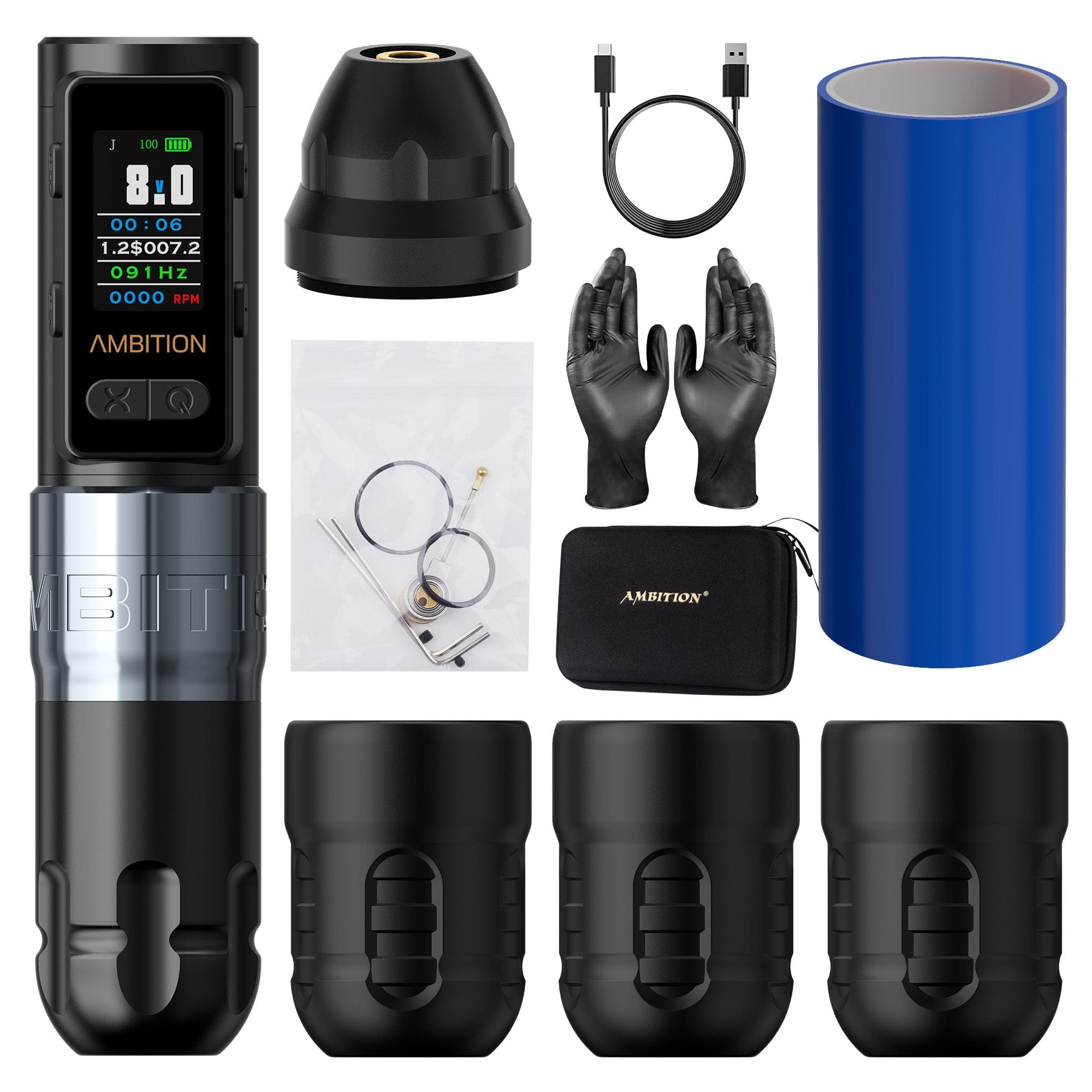 Machine à tatouer sans fil Ambition Soldier Max