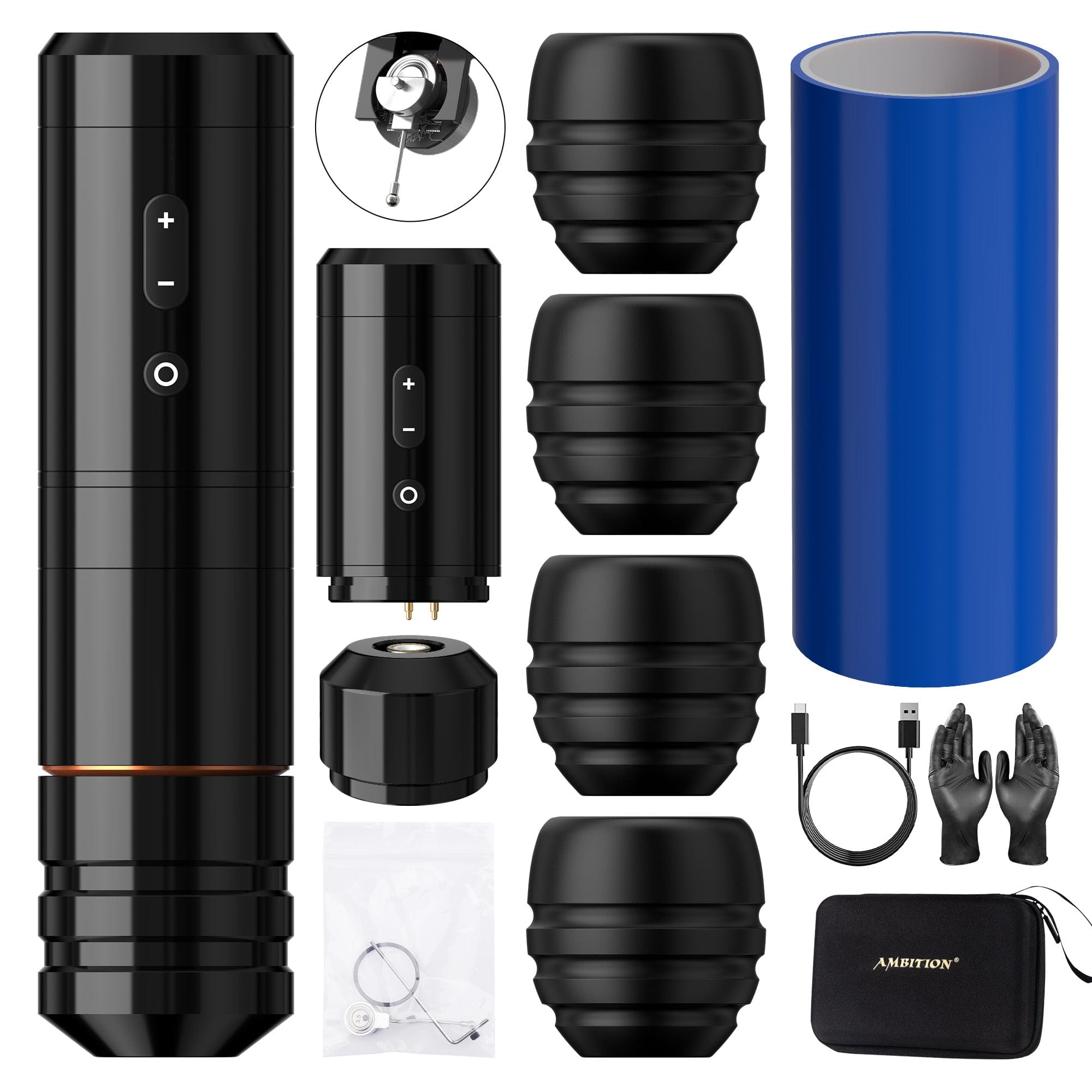 Machine à tatouer sans fil Ambition Ninja Plus 