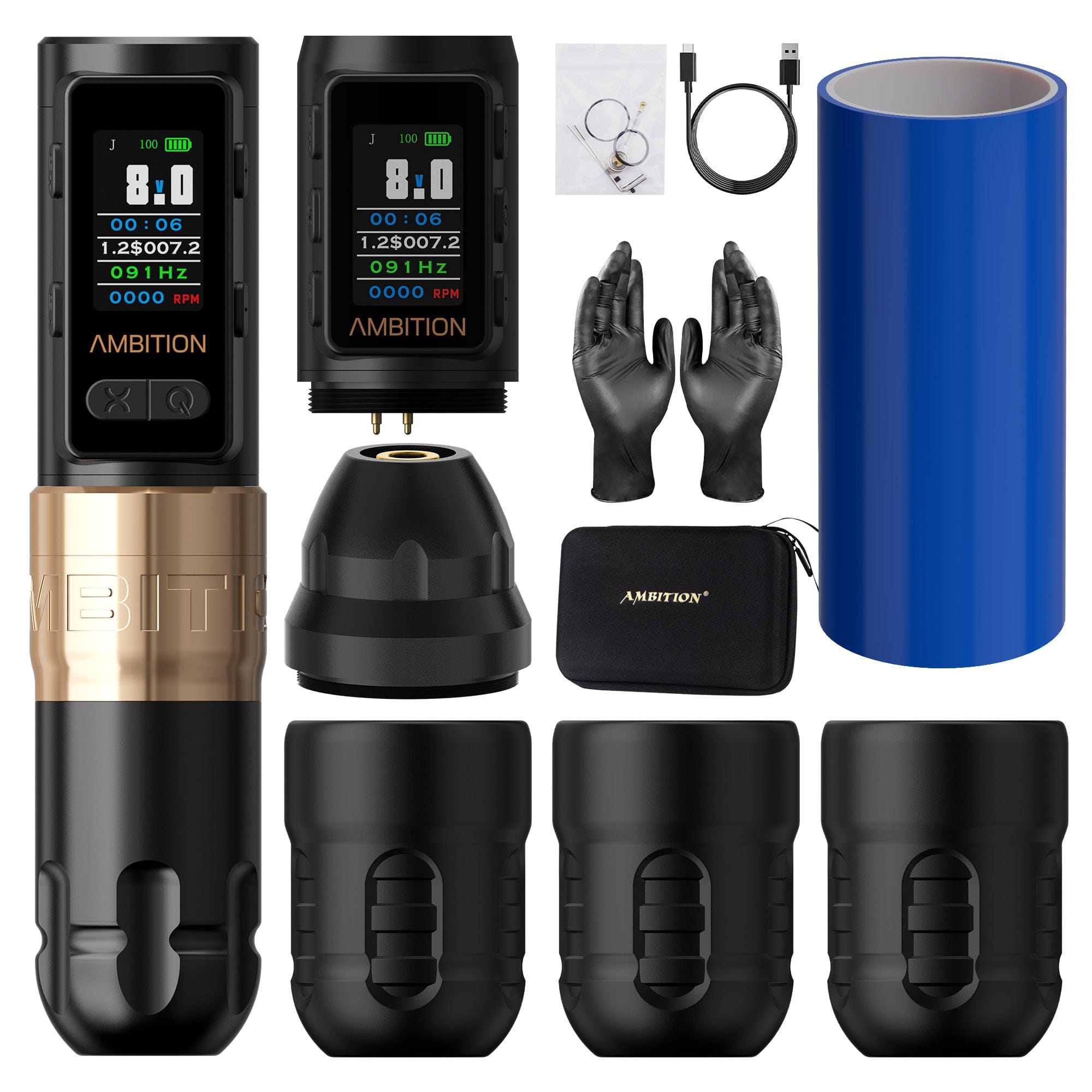 Machine à tatouer sans fil Ambition Soldier Max