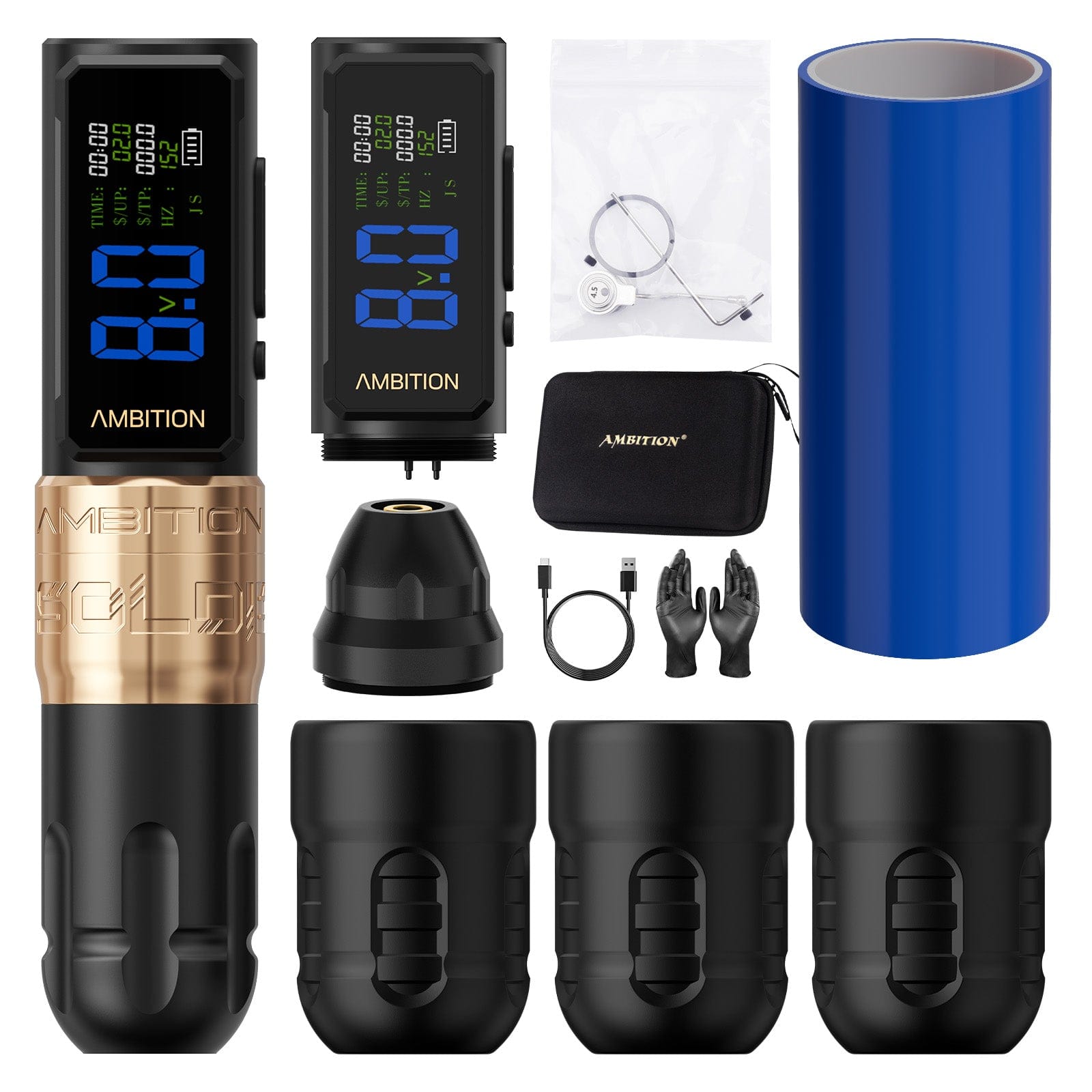 Ambition Soldier 270 S Wireless Tattoo Pen | 5.0mm Stroke