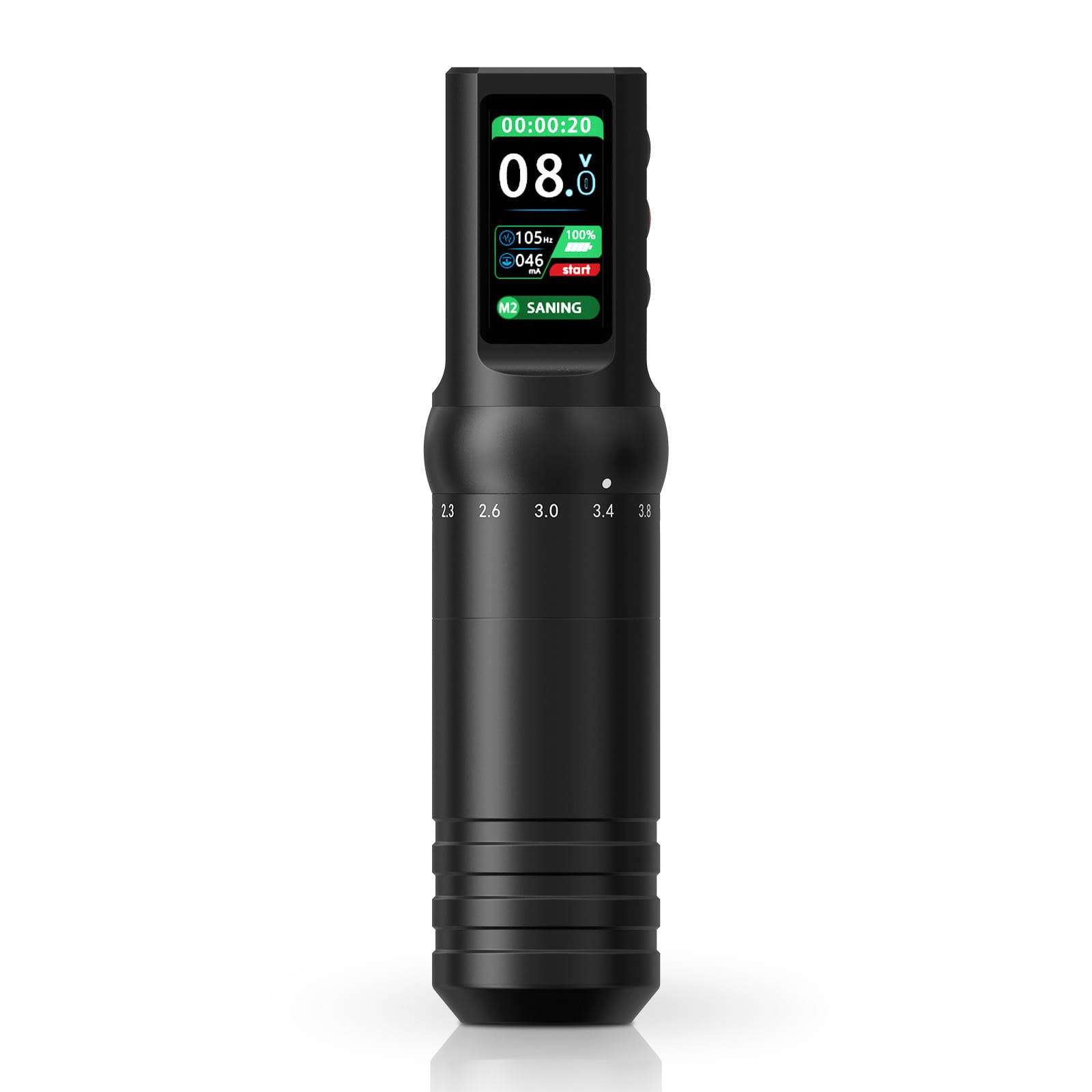 Ambition C5 Wireless Tattoo Pen Machine with 7 Strokes Length 2.0mm-4.2mm
