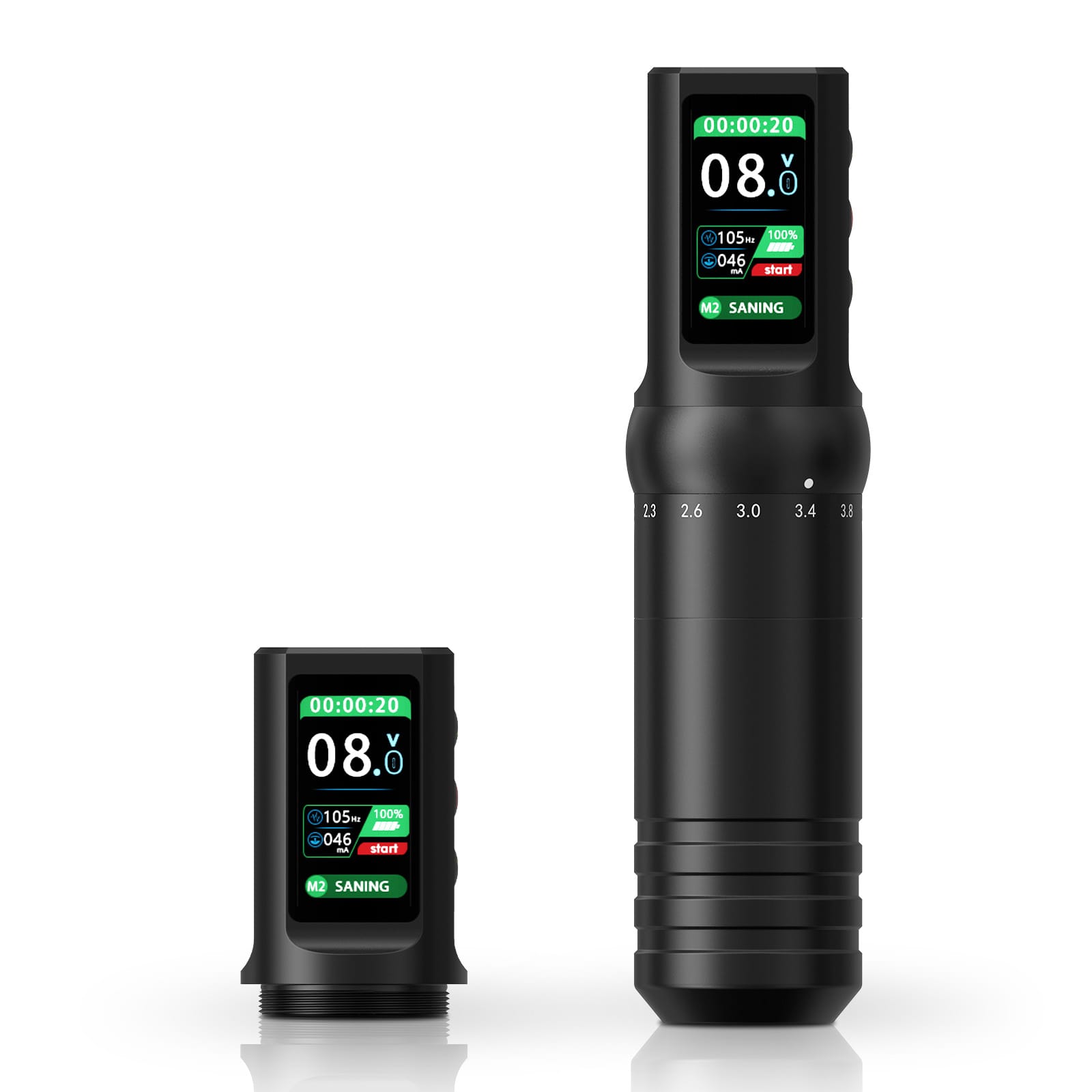 Ambition C5 Wireless Tattoo Pen Machine with 7 Strokes Length 2.0mm-4.2mm