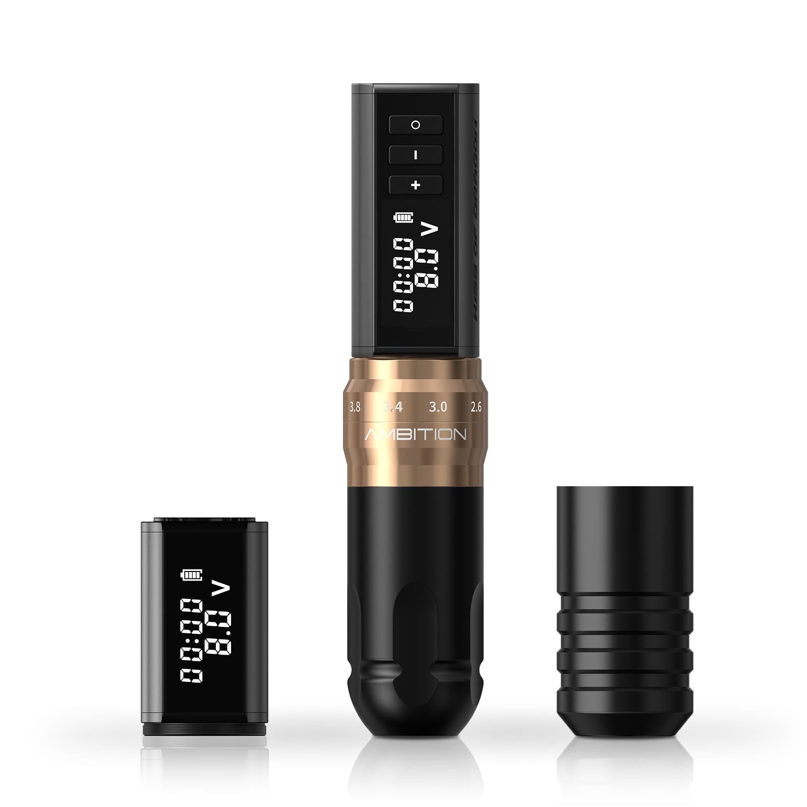 Ambition HUNTER K1 Wireless Tattoo Pen Machine with 6 Strokes Length 2.2mm-4.2mm