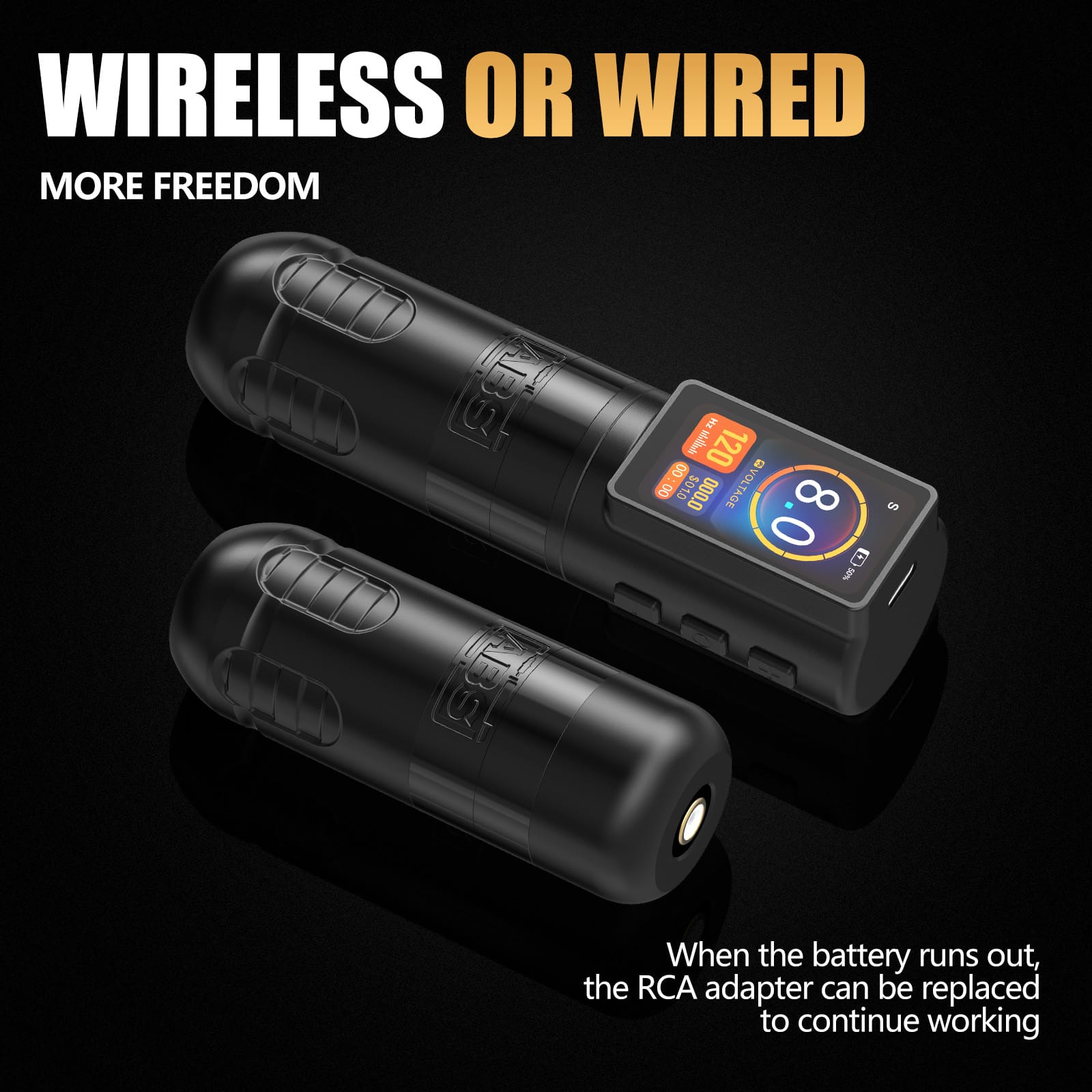 Ambition ABS Zetton Wireless Tattoo Pen Machine