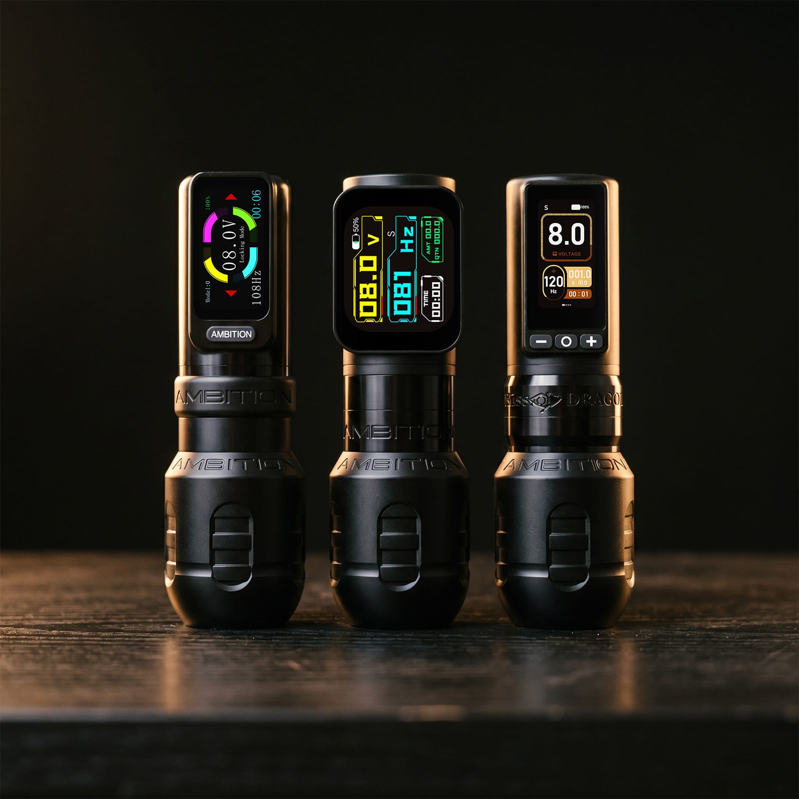 Ambition Zetton Series Wireless Tattoo Machine