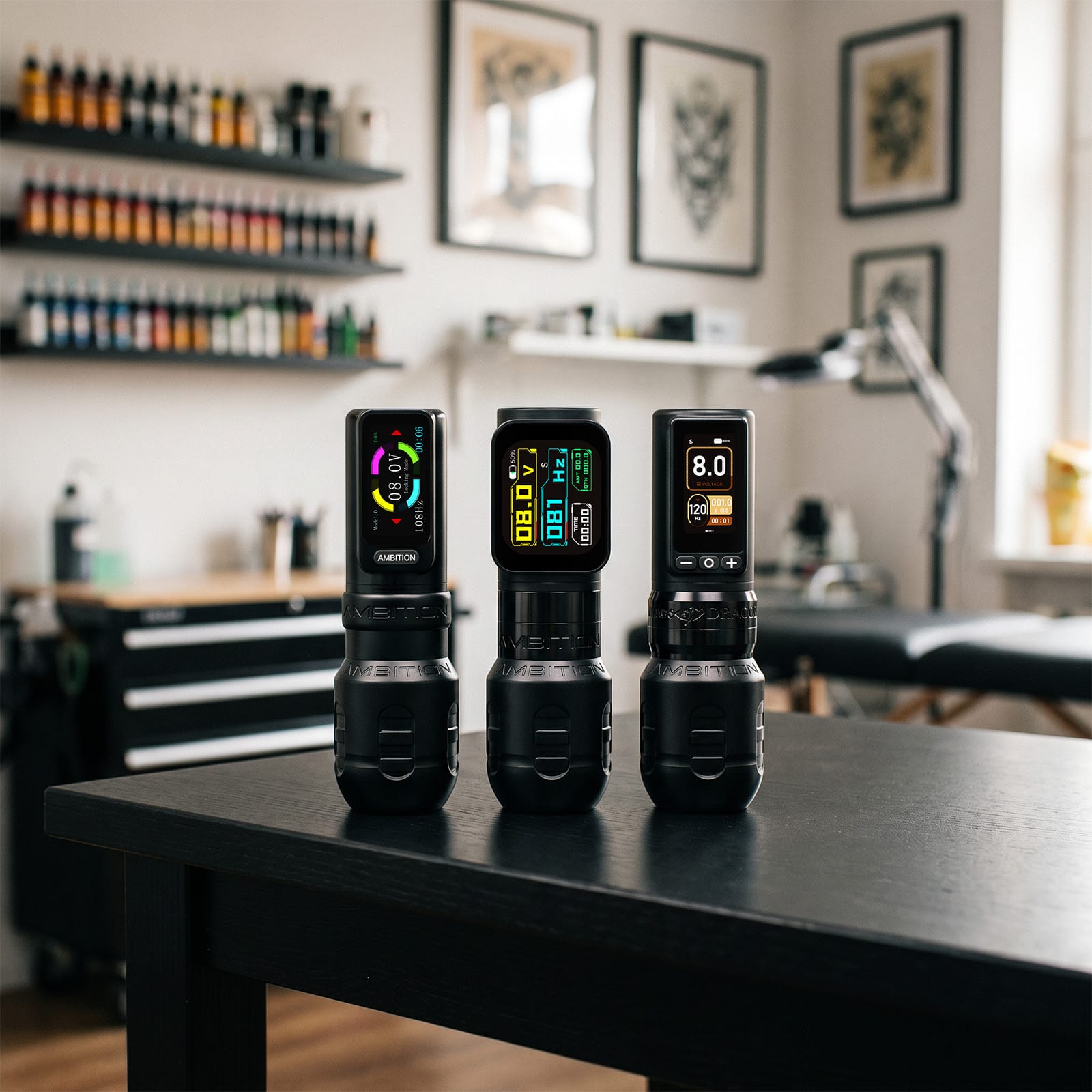 Ambition Zetton Series Wireless Tattoo Machine