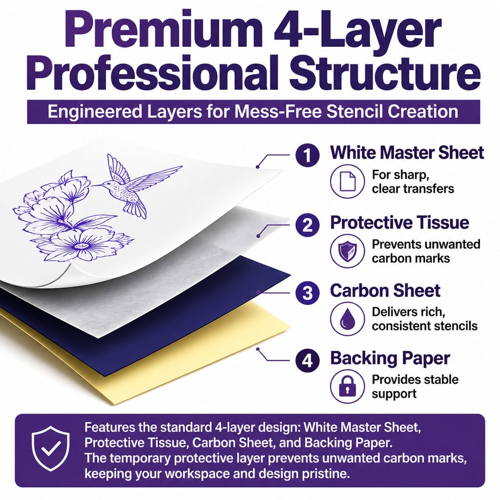 Ambition Transfer Paper | 100pcs/pack
