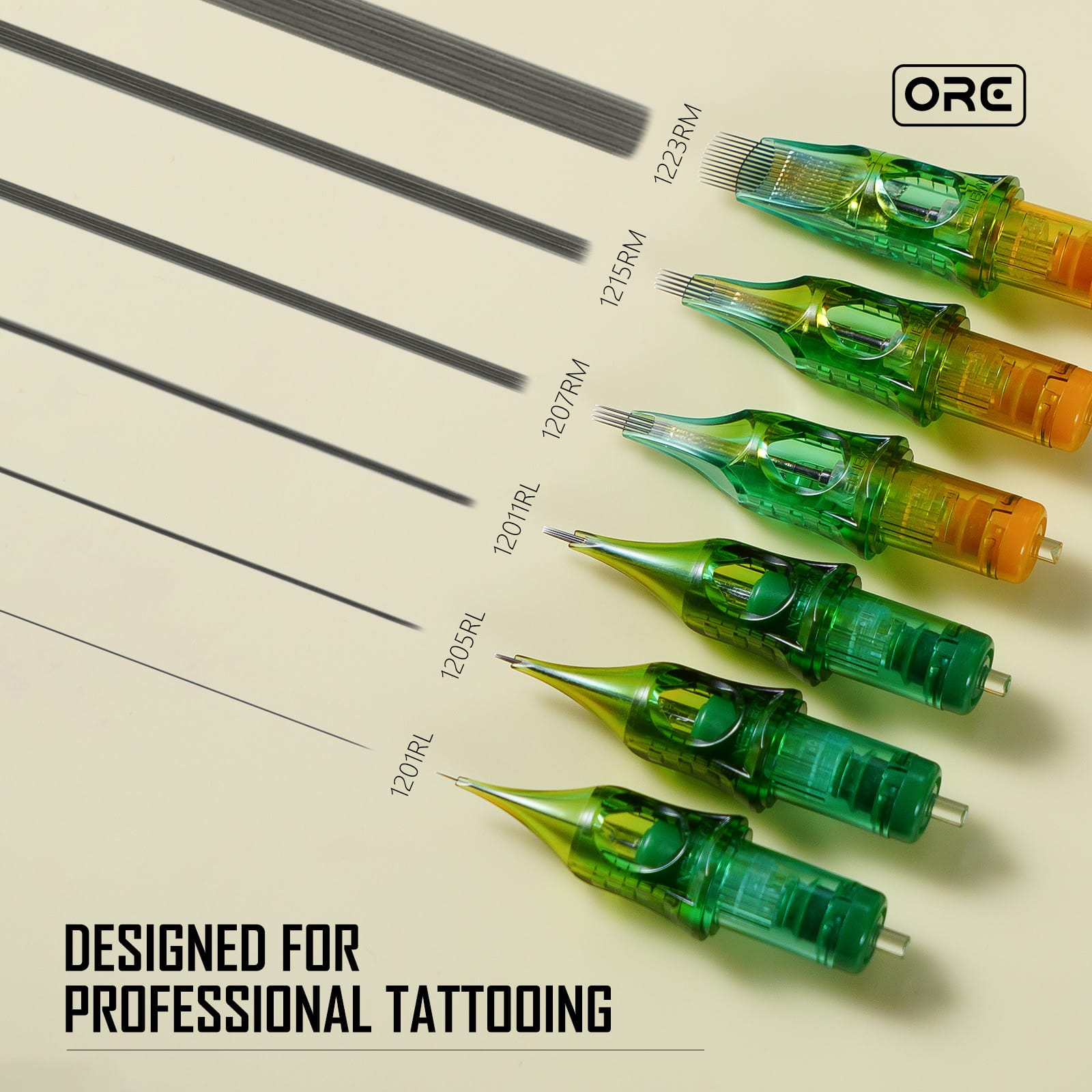 Ambition ORE Tattoo Cartridge needles Round Liner