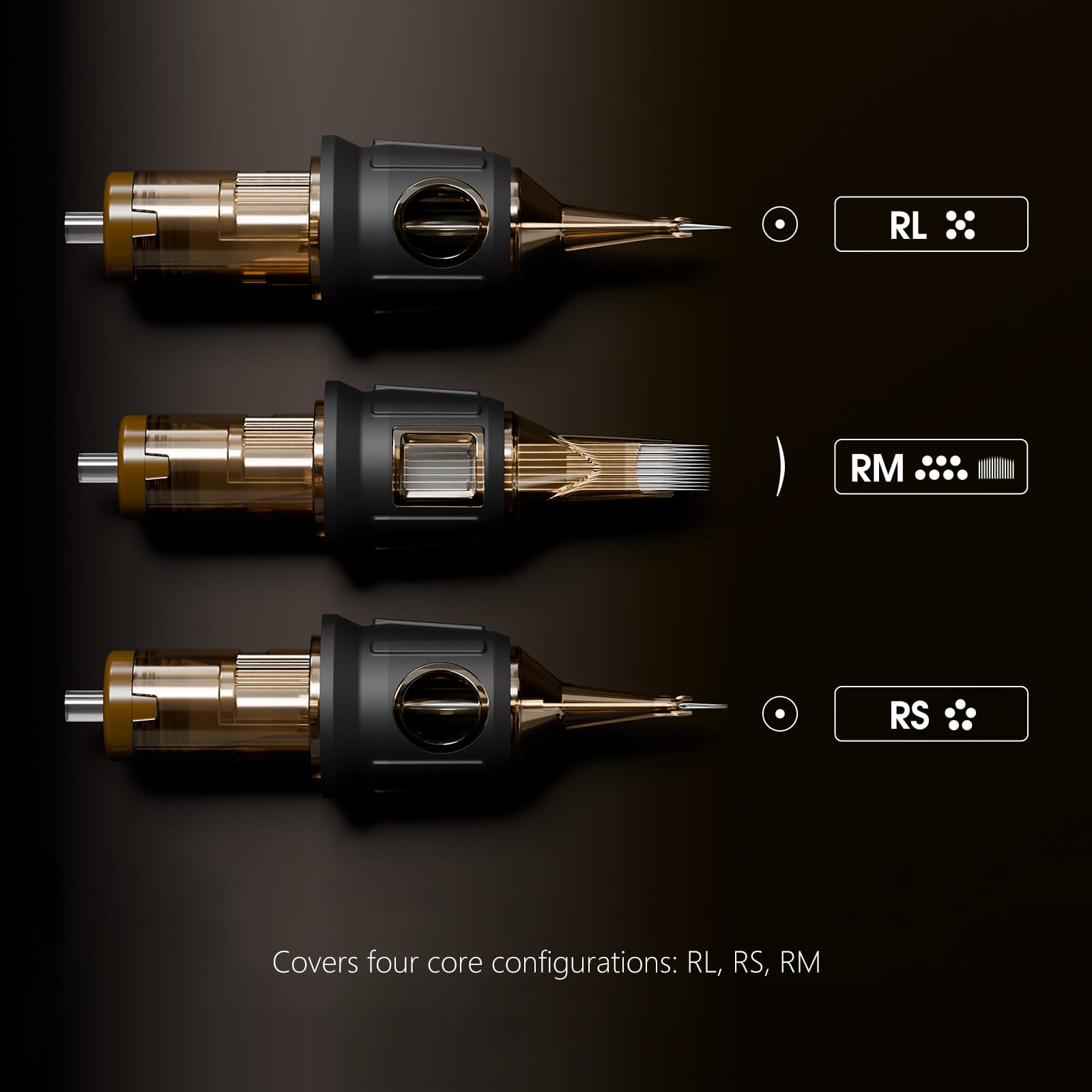Ambition AEGIS Tattoo Cartridge needles Round Magnum
