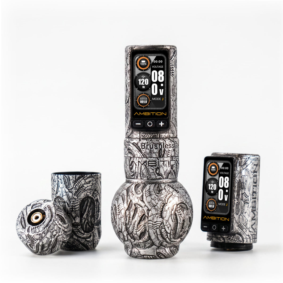 Ambition Ninja Max 280 Engraved Limited Edition Wireless Tattoo Pen Machine
