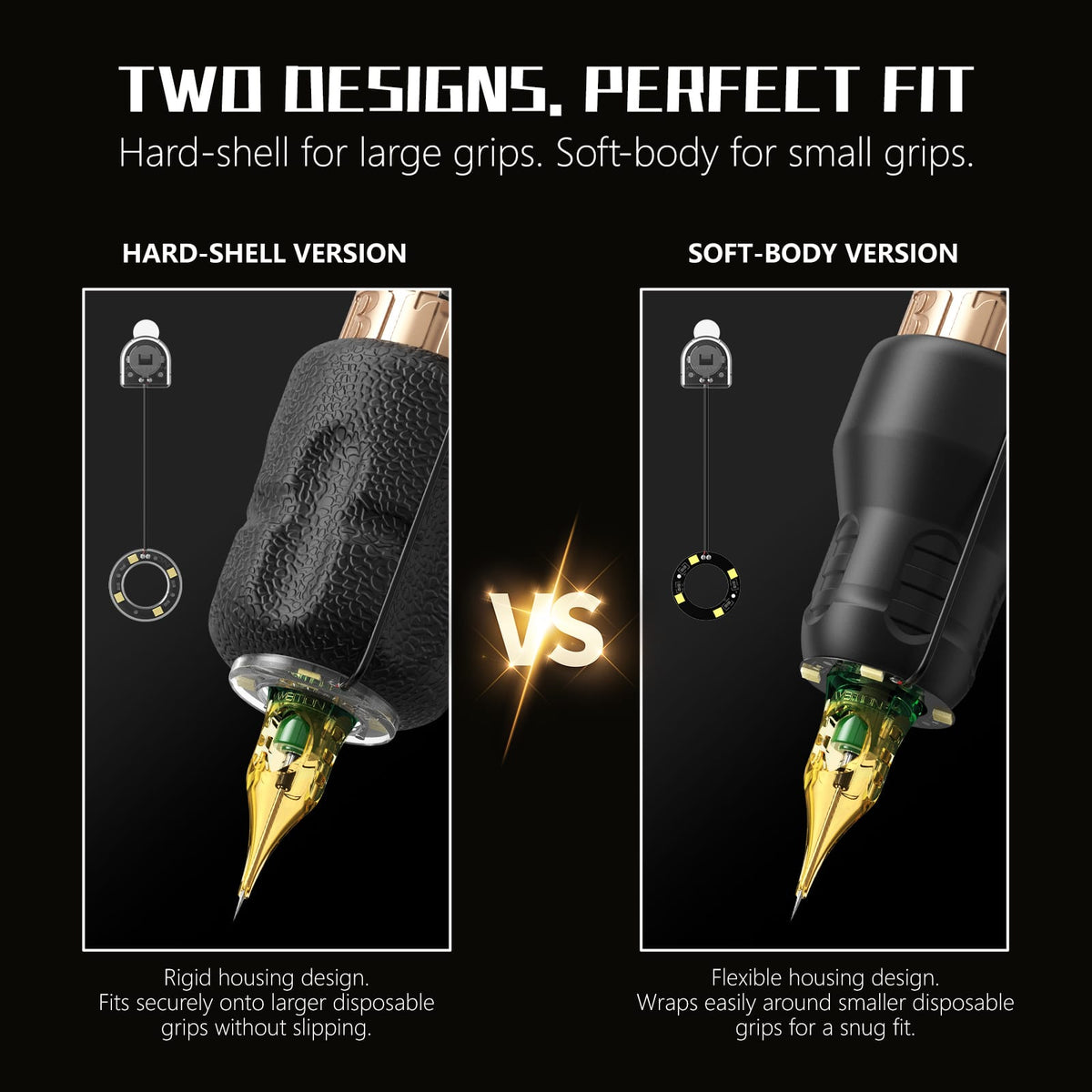 Ambition Tattoo Grip Lights for Tattoo Machine For Tattoo Artists