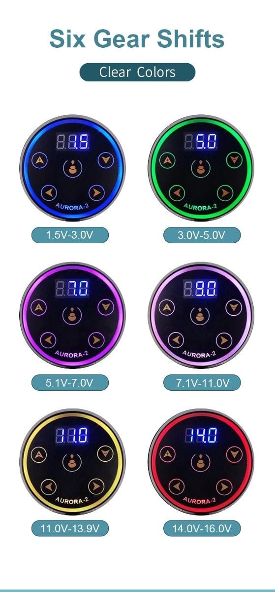 Ambition Aurora 2 Tattoo Power Supply