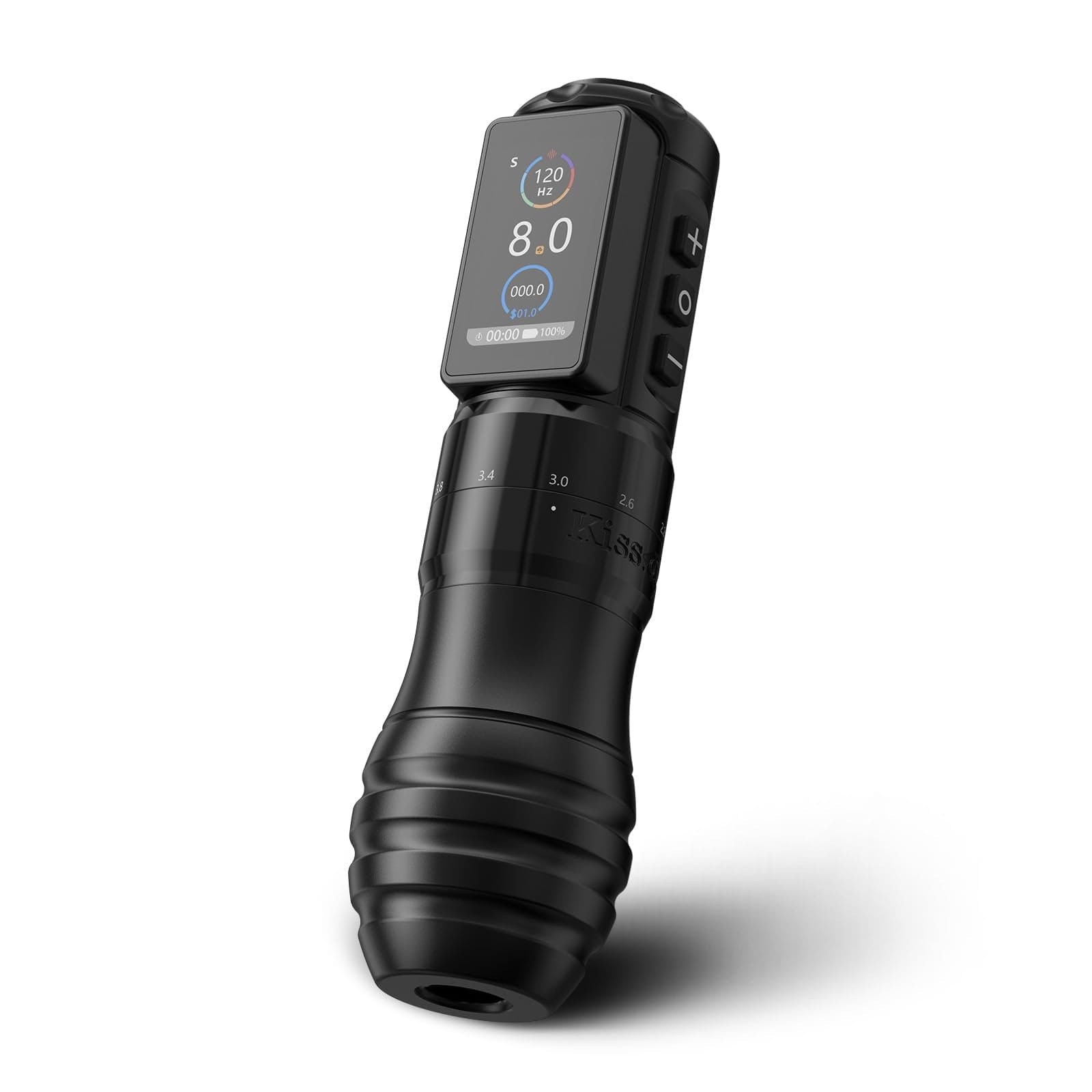 Kiss Of Dragon TRAVELER-T2 Wireless Tattoo Pen Machine with 6 Strokes Length 2.2mm-4.2mm