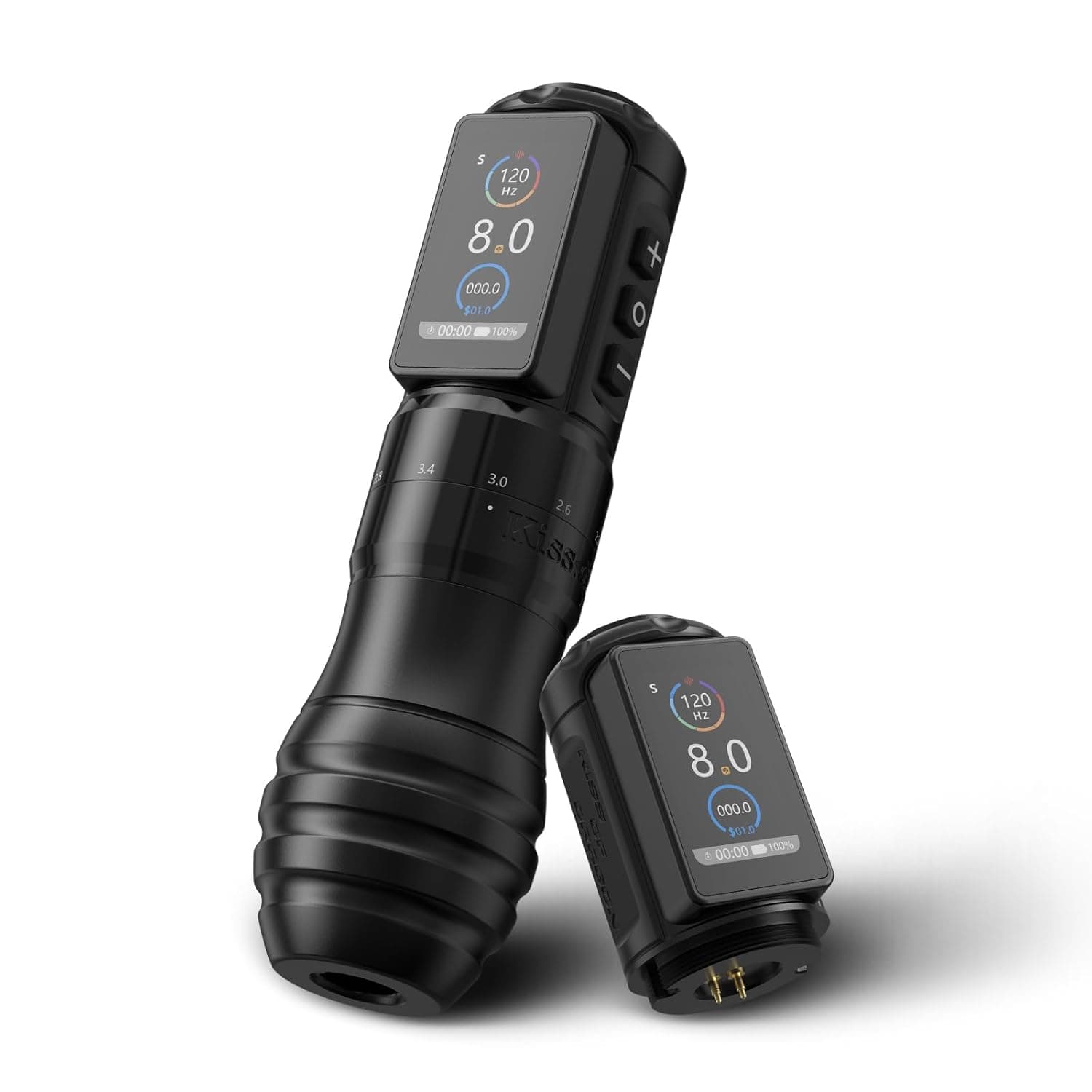 Kiss Of Dragon TRAVELER-T2 Wireless Tattoo Pen Machine with 6 Strokes Length 2.2mm-4.2mm