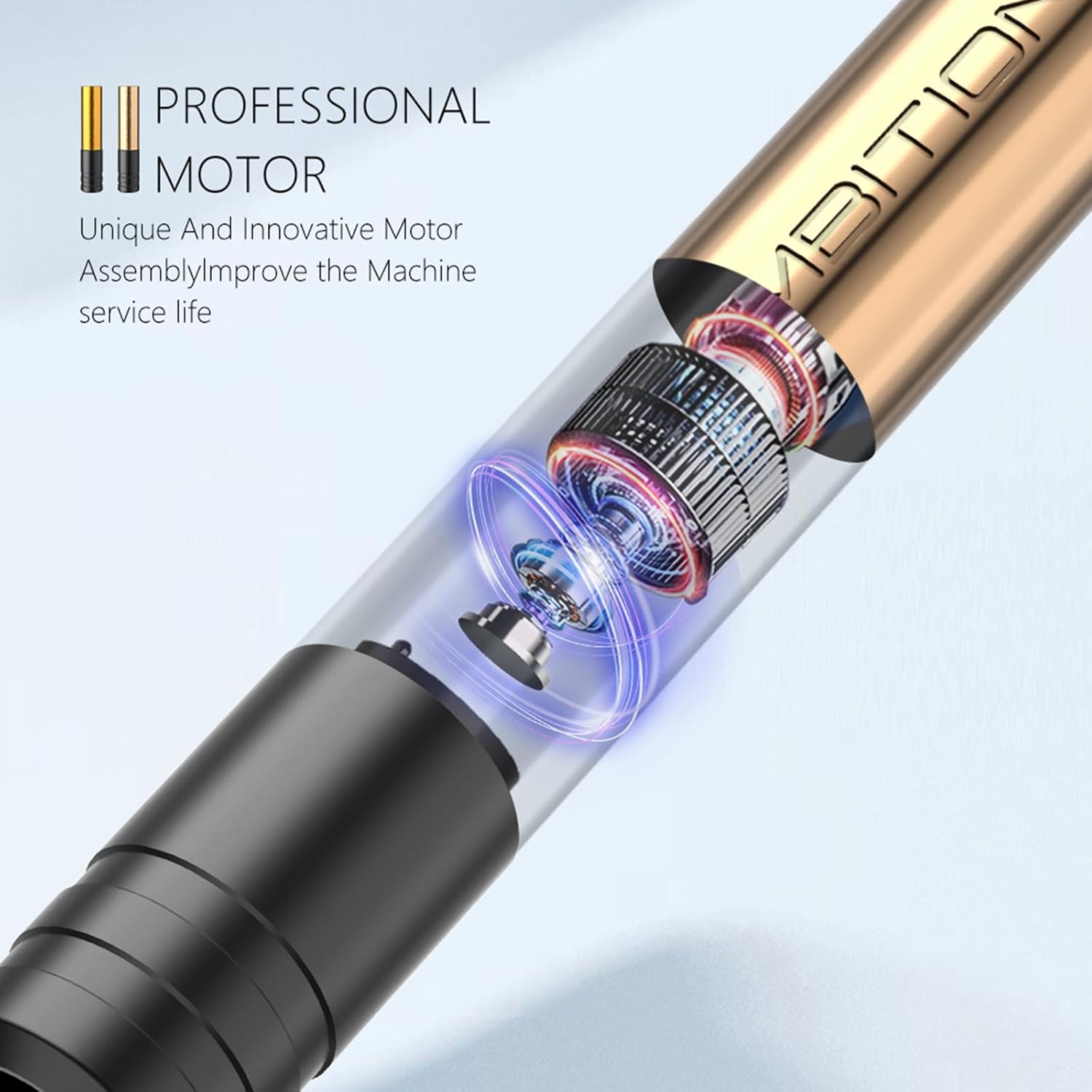 Ambition Rotary Tattoo Machine Permanent Makeup Short Pen