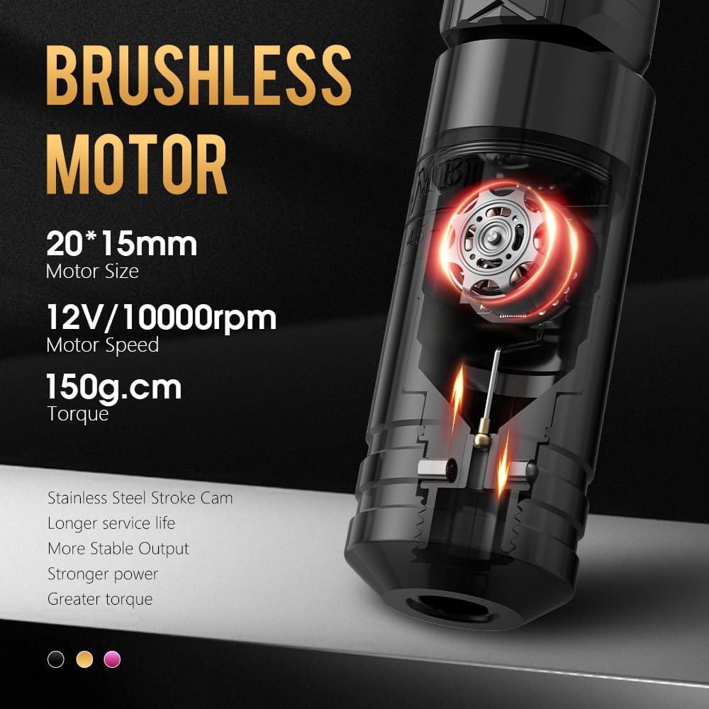 Tattoo Kit | Ambition Torped 36mm Wireless Tattoo Machine Kit