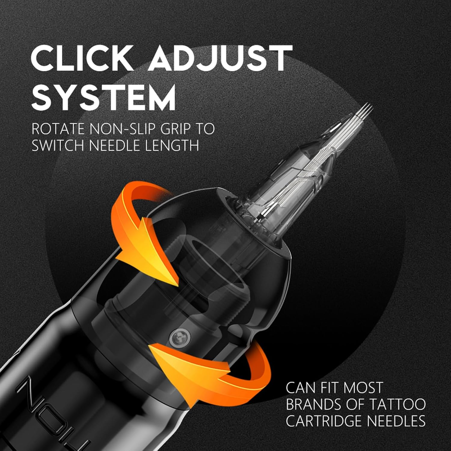 Ambition Lutin Wireless Tattoo Machine Short Pen Kit